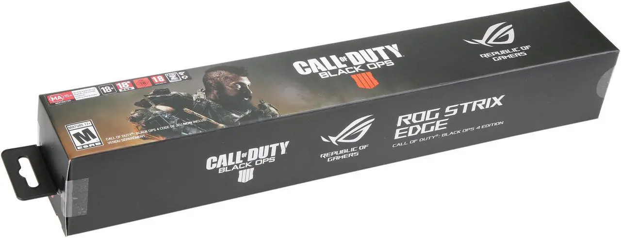 Alt view image 6 of 6 - ASUS ROG Strix Edge Call of Duty®: Black Ops 4 Edition Vertical Gaming Mousepad