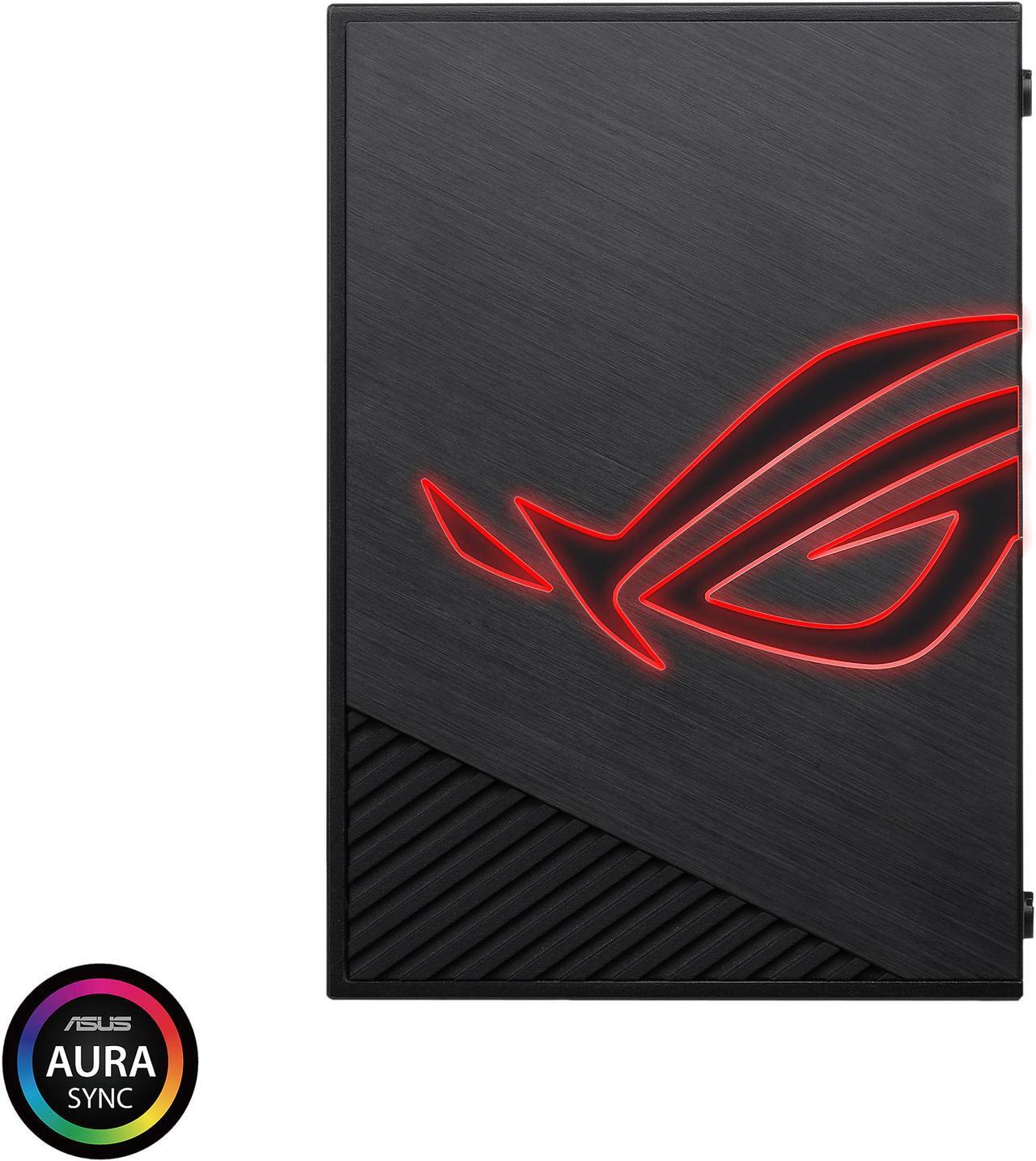 Main image of ASUS ROG Aura Terminal Addressable RGB Controller with Four-ports, Three Magnetic LED Strips, Halo and AURA Sync RGB Software