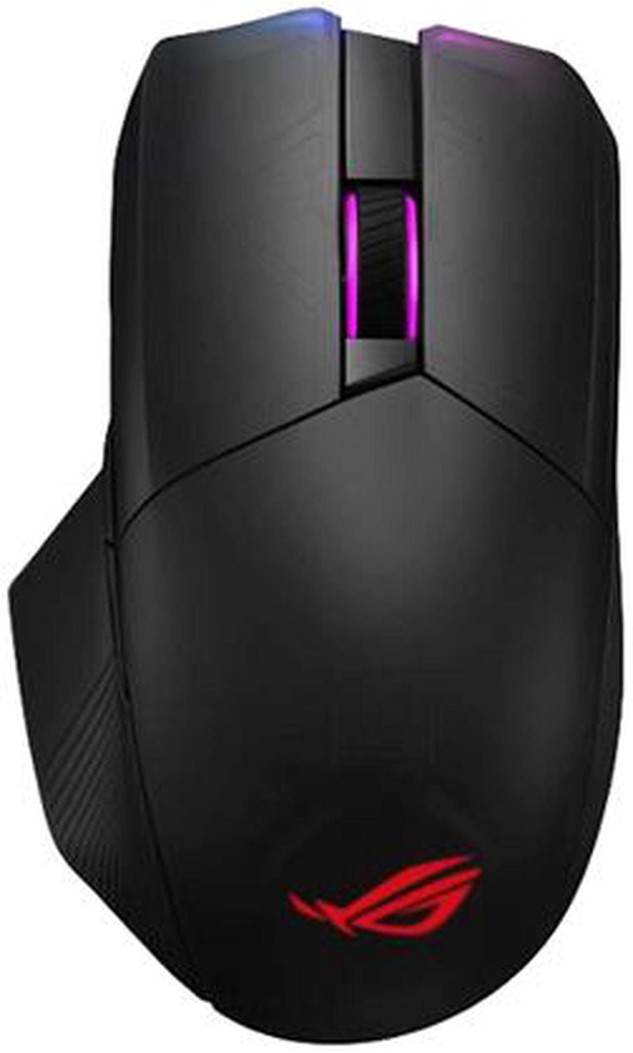 Alt view image 2 of 2 - ASUS ROG Chakram P704 ROG CHAKRAM/CA Black 1 x Wheel USB Wired / 2.4GHz / Bluetooth Optical Gaming Mouse