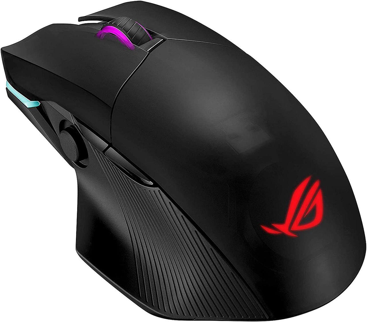 Main image of ASUS ROG Chakram P704 ROG CHAKRAM/CA Black 1 x Wheel USB Wired / 2.4GHz / Bluetooth Optical Gaming Mouse
