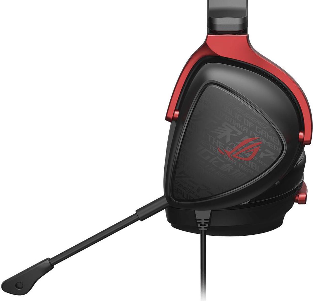 Alt view image 3 of 4 - ASUS ROG Delta S Core Wired Gaming Headset (Lightweight 270g, 7.1 Surround Sound, 50mm Drivers, Discord Certified Mic, 3.5mm,For PC, Switch, PS4, PS5, XBOX, and Mobile Devices)- Black