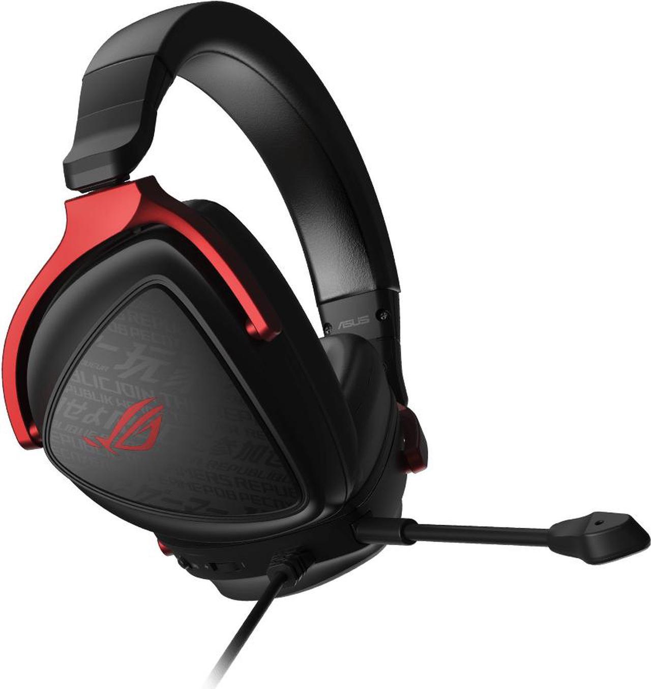 Alt view image 4 of 4 - ASUS ROG Delta S Core Wired Gaming Headset (Lightweight 270g, 7.1 Surround Sound, 50mm Drivers, Discord Certified Mic, 3.5mm,For PC, Switch, PS4, PS5, XBOX, and Mobile Devices)- Black