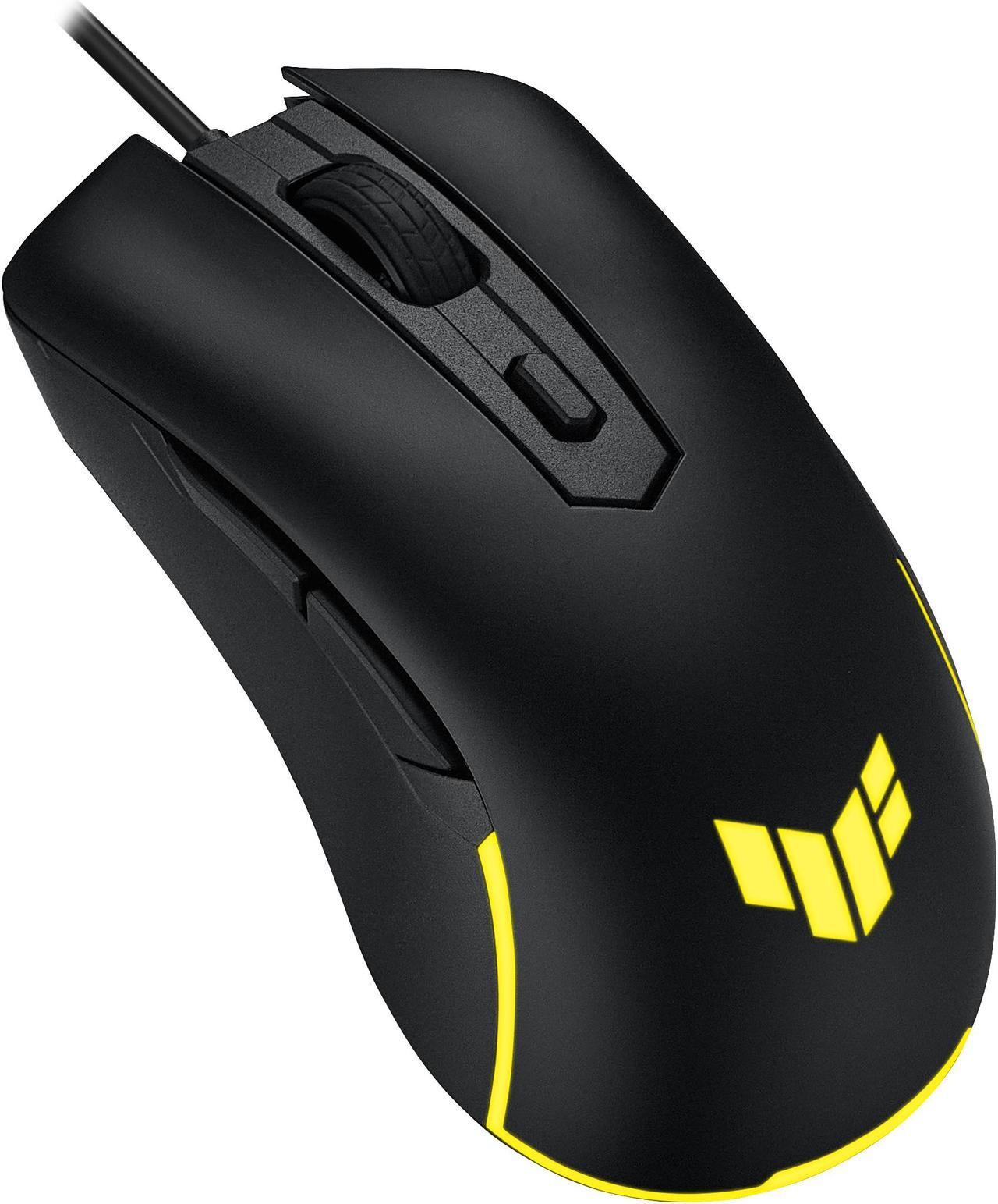 Alt view image 8 of 12 - ASUS TUF Gaming M3 Gen II ultralight 59-gram wired gaming mouse, IP56 dust and water resistance, 8000 dpi sensor, six programmable buttons, Black