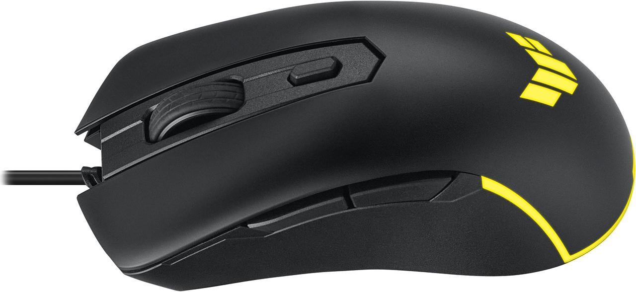 Alt view image 9 of 12 - ASUS TUF Gaming M3 Gen II ultralight 59-gram wired gaming mouse, IP56 dust and water resistance, 8000 dpi sensor, six programmable buttons, Black