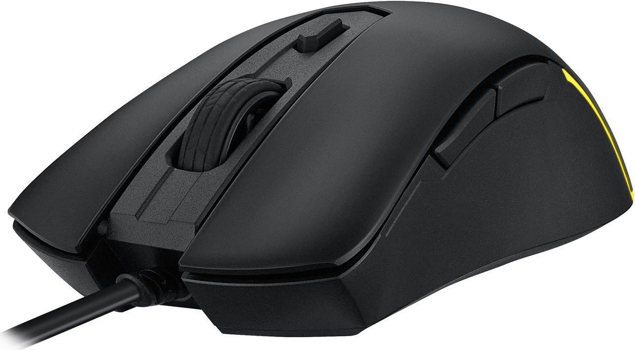 Alt view image 11 of 12 - ASUS TUF Gaming M3 Gen II ultralight 59-gram wired gaming mouse, IP56 dust and water resistance, 8000 dpi sensor, six programmable buttons, Black