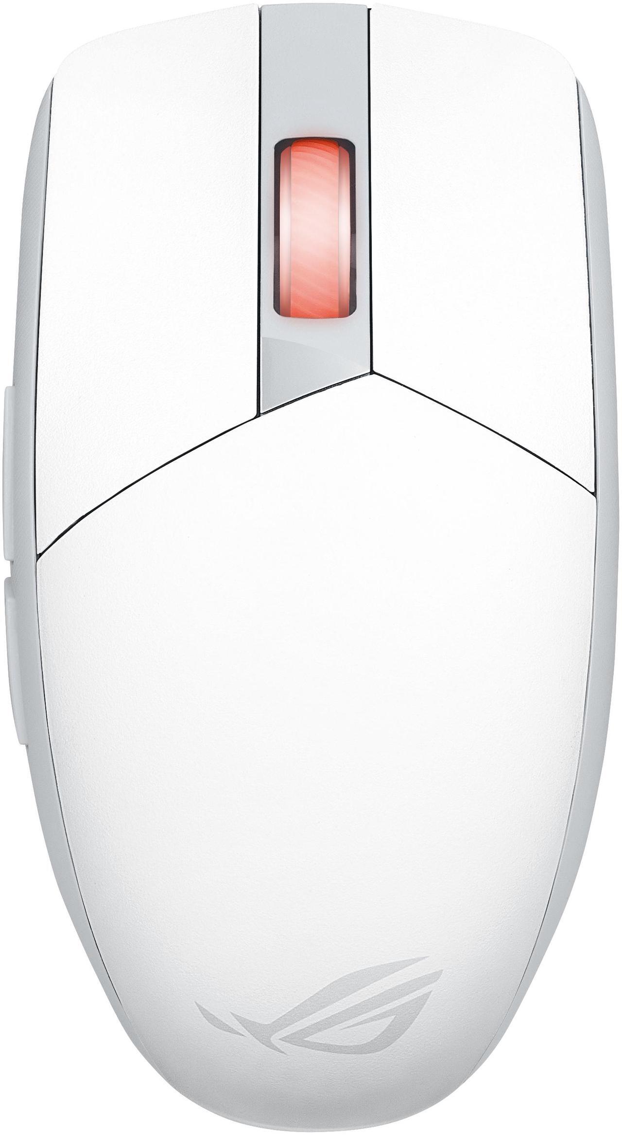 Main image of Asus ROG Strix Impact III Wireless Gaming Mouse - 57g Lightweight, 36K DPI, Bluetooth & 2.4GHz, Up to 618hrs Battery Life, Replaceable Switches - White