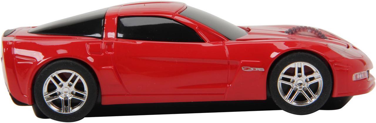 Alt view image 4 of 5 - Road Mice RM-08CHCZRXA Red RF Wireless Optical Chevrolet Corvette Mouse