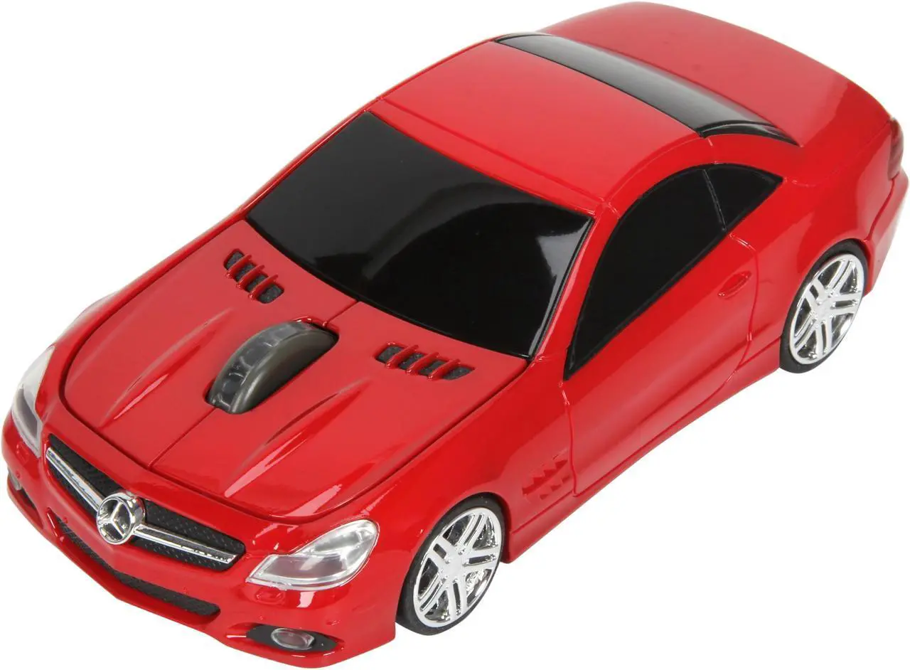 Main image of Road Mice Mercedes Benz SL550 HP-12MBS5RXA Red 1 x Wheel USB RF Wireless Optical Mouse