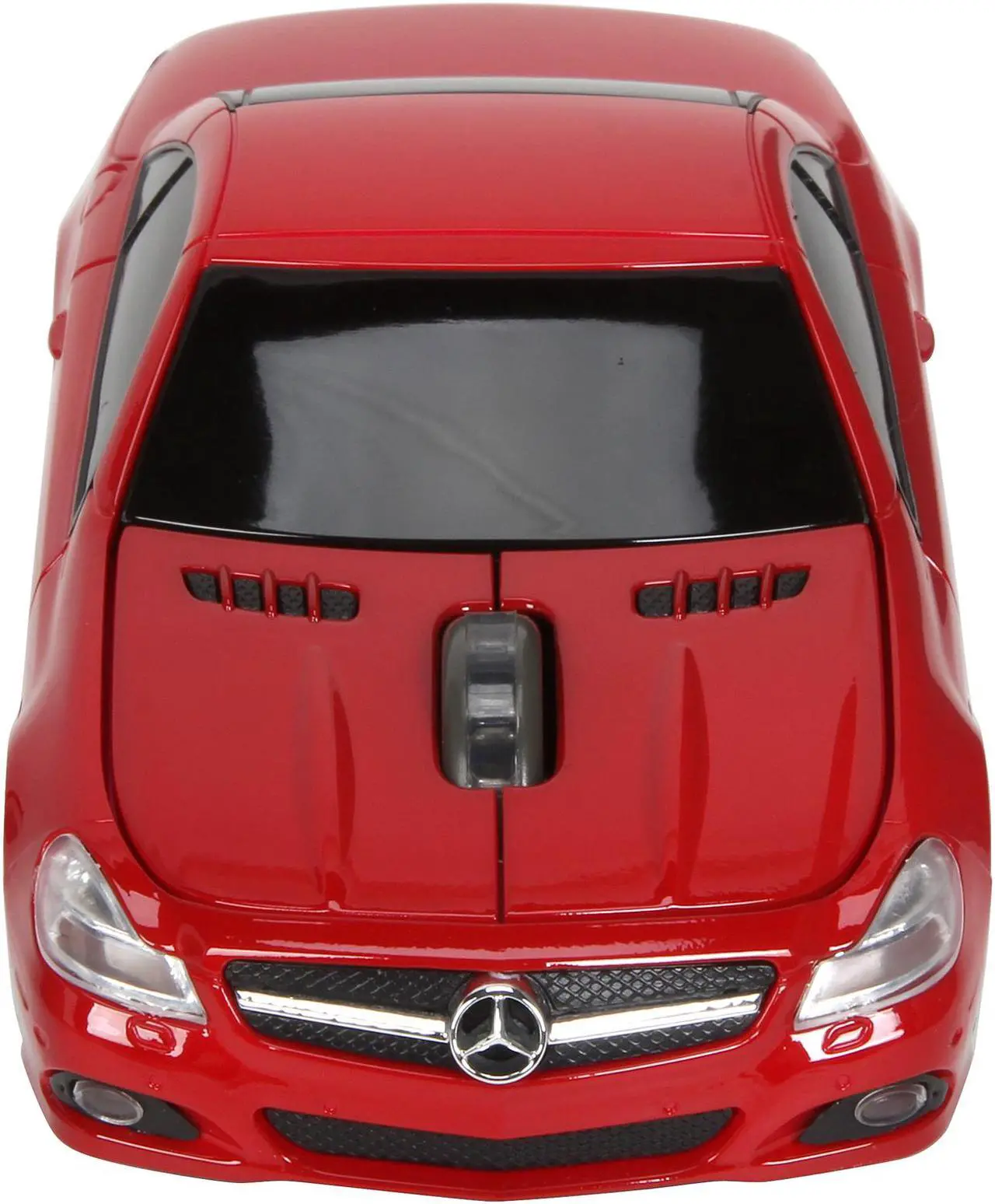 Alt view image 2 of 7 - Road Mice Mercedes Benz SL550 HP-12MBS5RXA Red 1 x Wheel USB RF Wireless Optical Mouse
