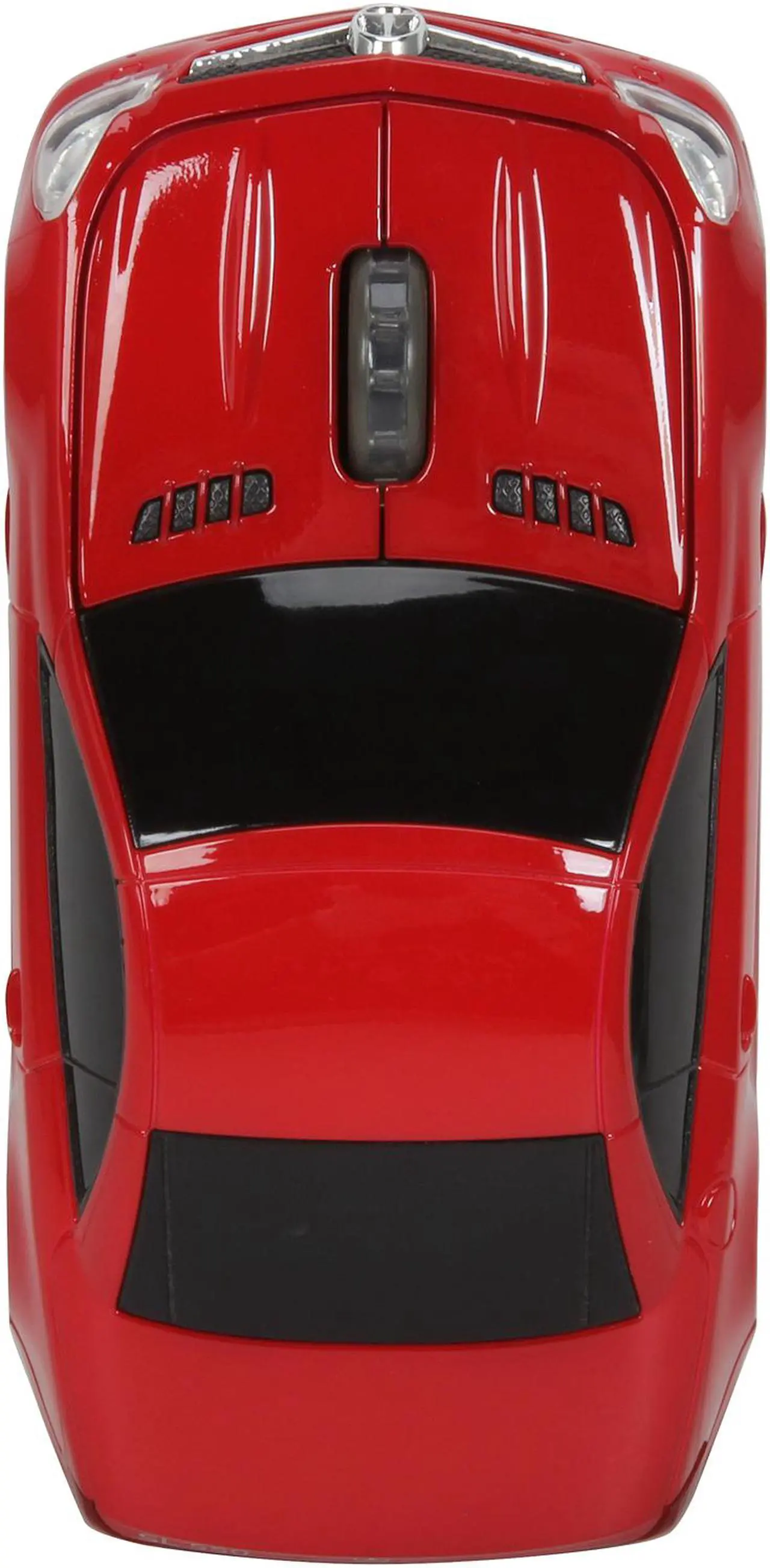 Alt view image 3 of 7 - Road Mice Mercedes Benz SL550 HP-12MBS5RXA Red 1 x Wheel USB RF Wireless Optical Mouse