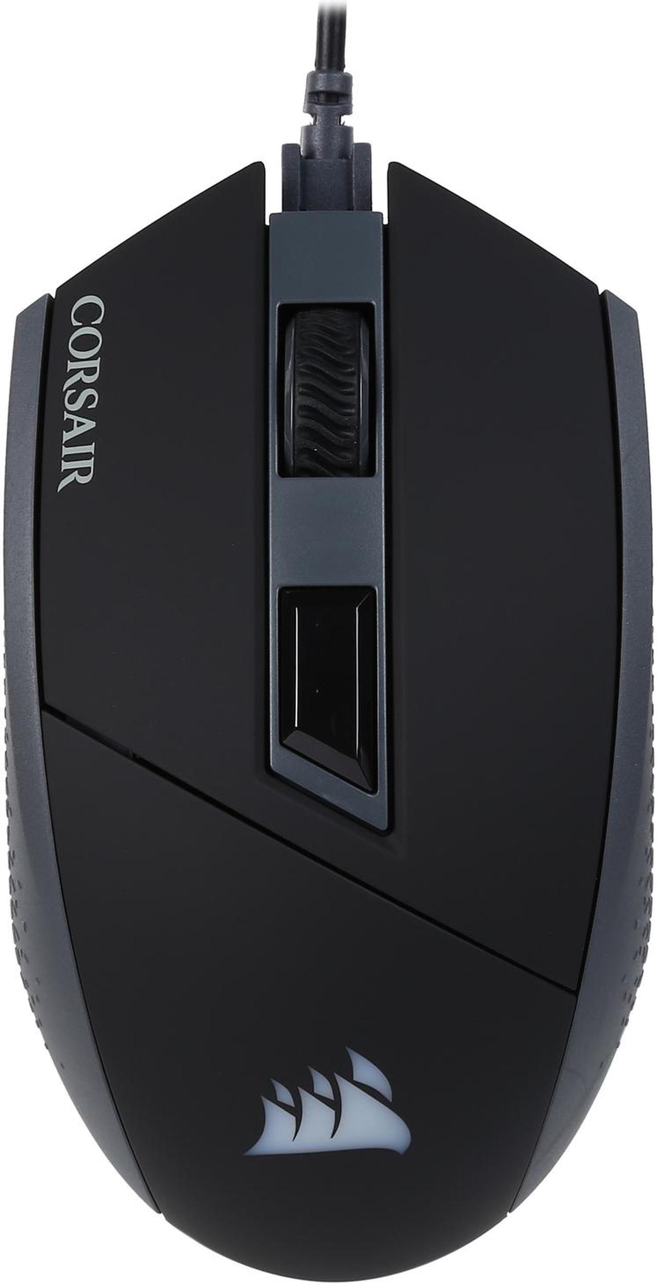 Alt view image 3 of 5 - Corsair Gaming KATAR Gaming Mouse, Ambidextrous, Pro Player Modes, 8000 DPI, Backlit Red