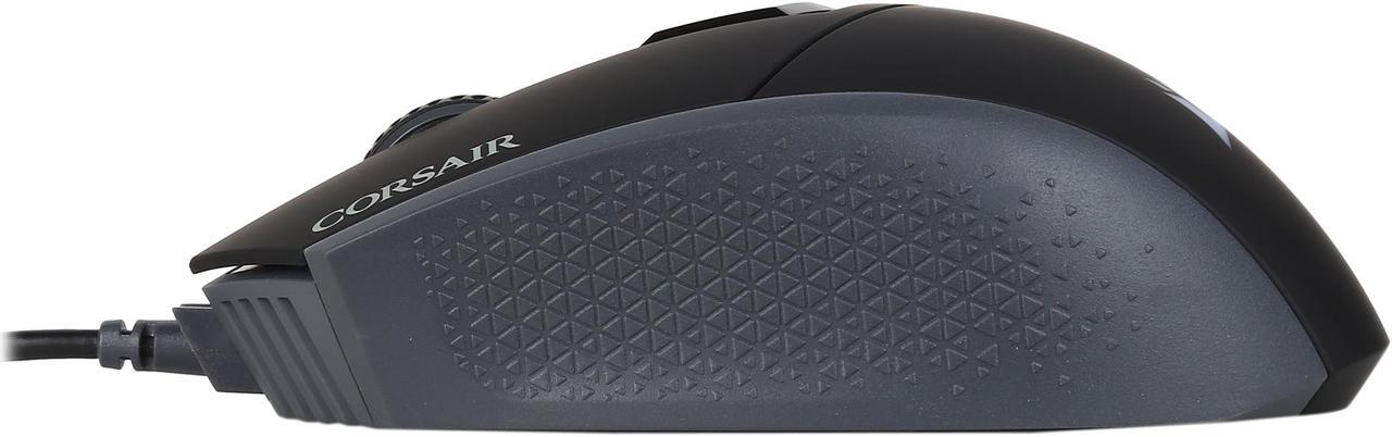 Alt view image 4 of 5 - Corsair Gaming KATAR Gaming Mouse, Ambidextrous, Pro Player Modes, 8000 DPI, Backlit Red