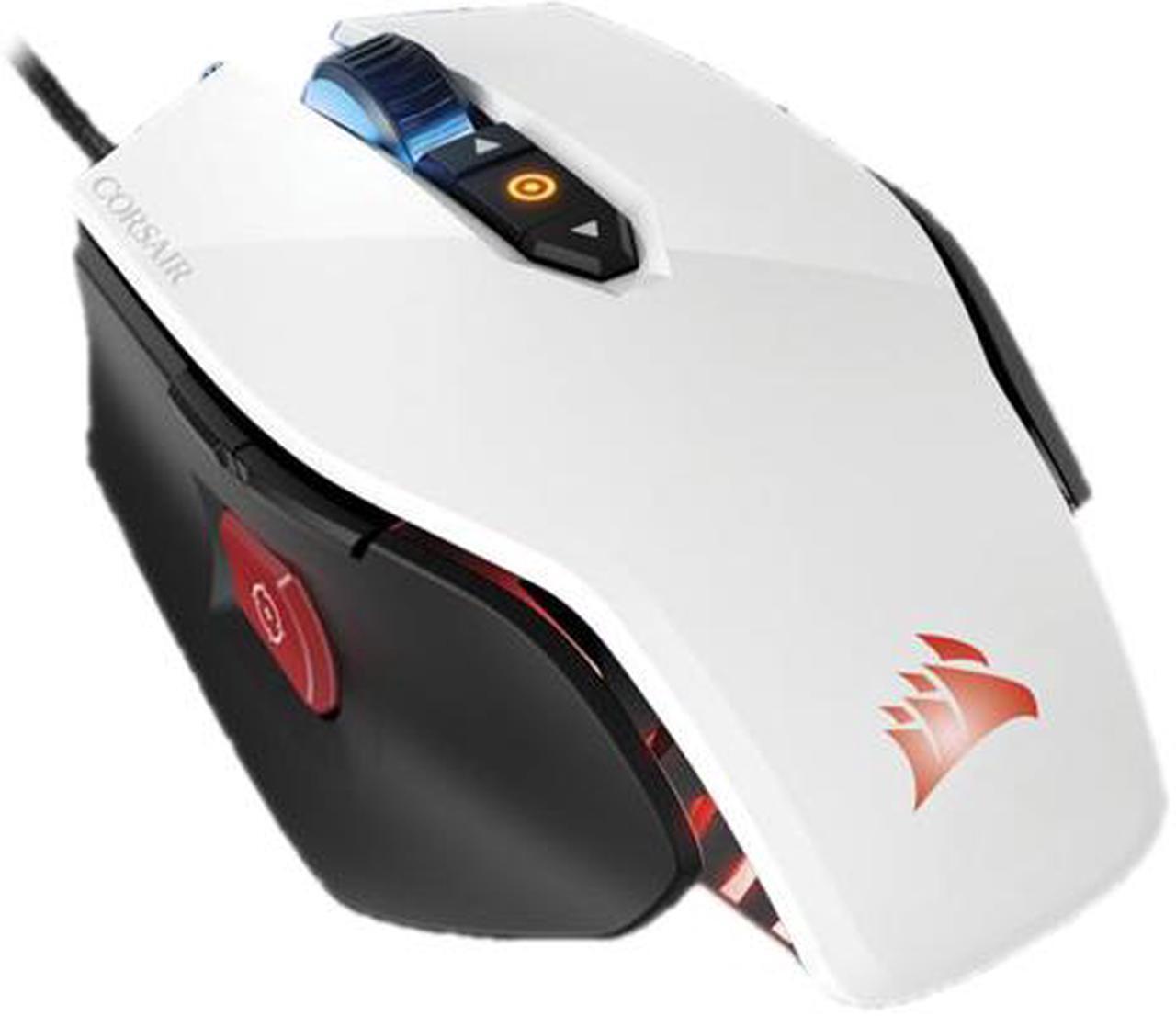 Alt view image 2 of 8 - Corsair Gaming M65 PRO RGB FPS Gaming Mouse, Backlit RGB LED, 12000 DPI, Optical, White