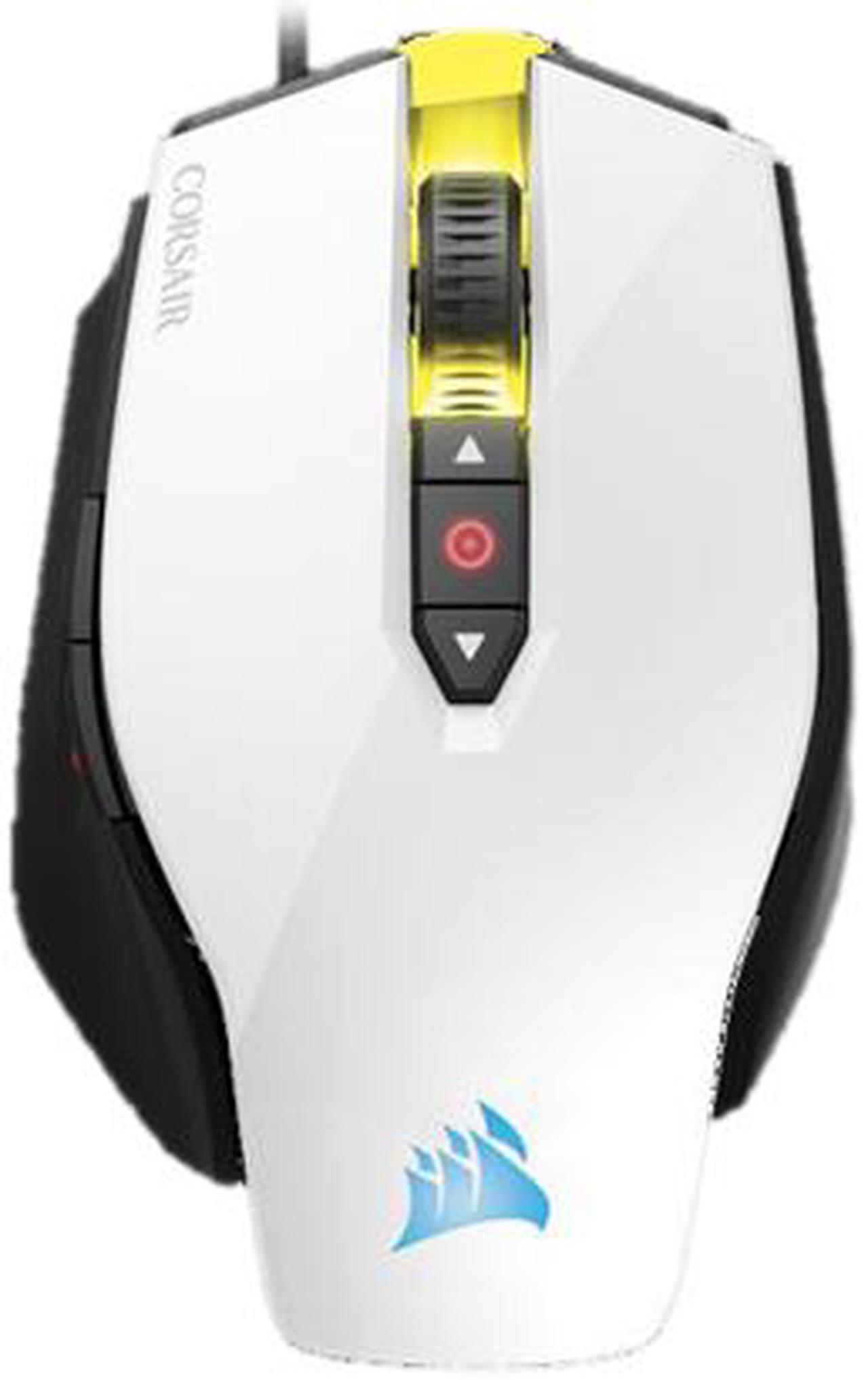 Alt view image 4 of 8 - Corsair Gaming M65 PRO RGB FPS Gaming Mouse, Backlit RGB LED, 12000 DPI, Optical, White