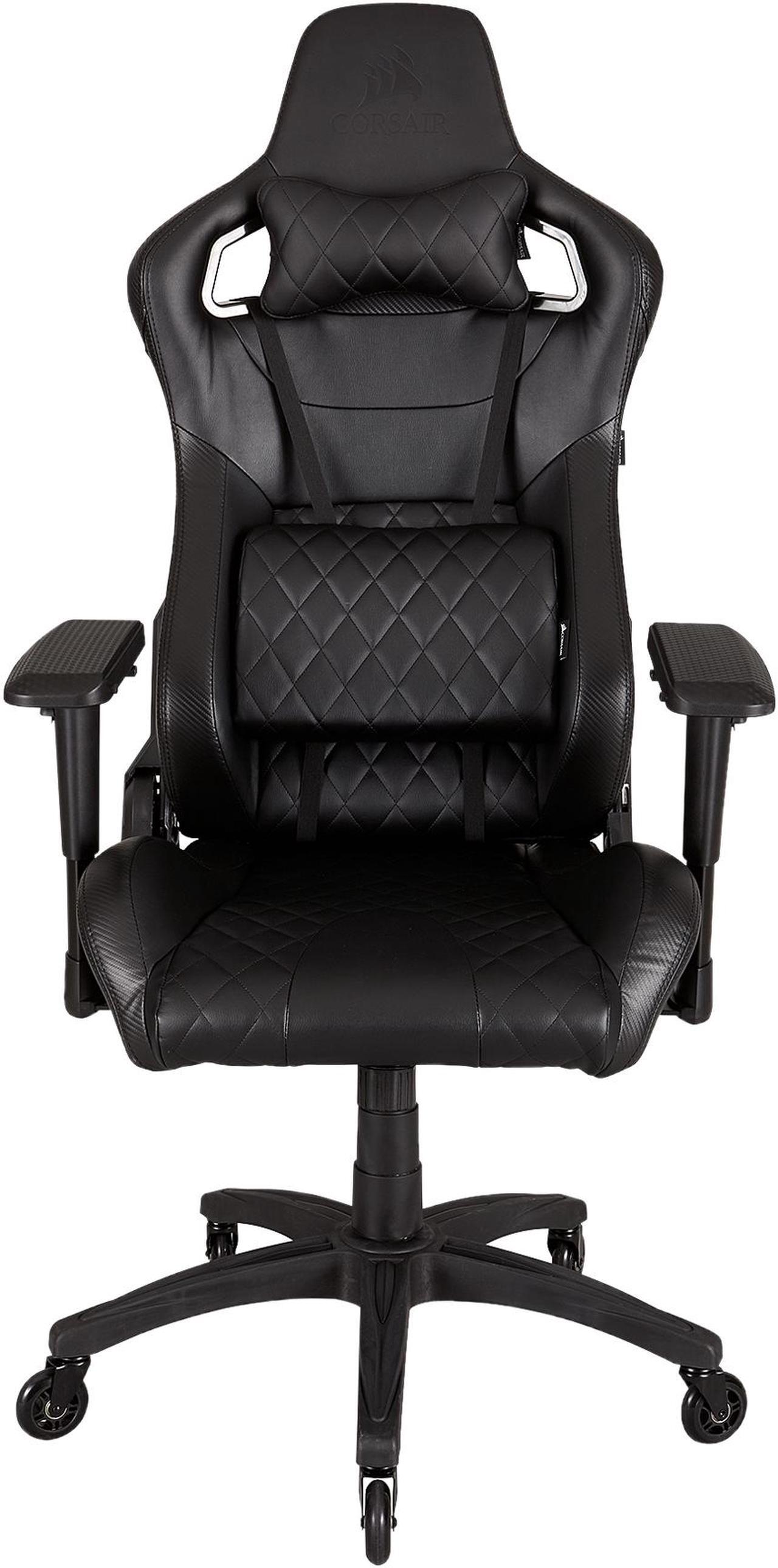 Main image of Corsair T1 RACE, Gaming Chair, High Back Desk and Office Chair, Black / Black
