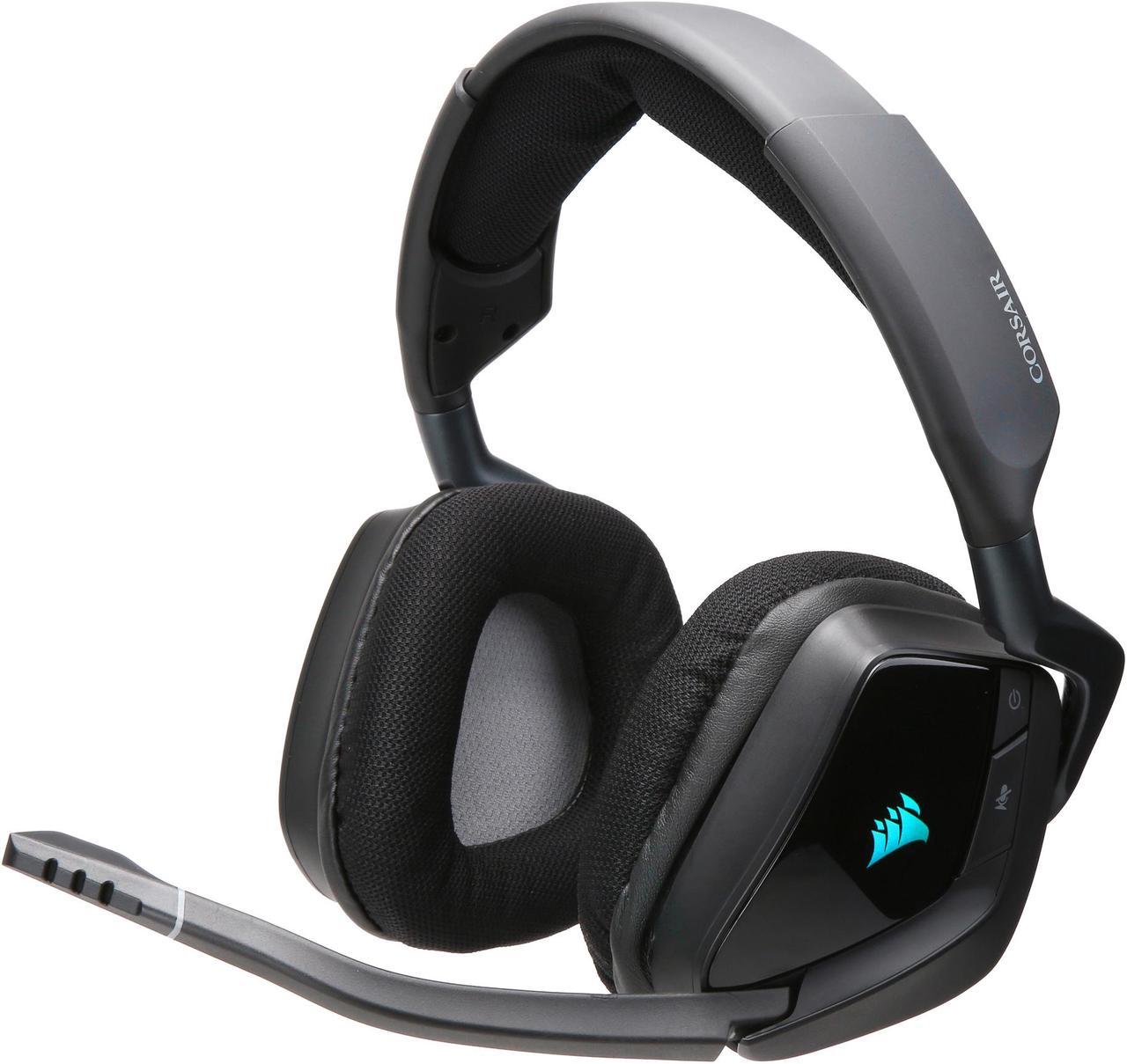 Corsair Certified Gaming VOID PRO RGB Wireless Premium Gaming Headset with Dolby Headphone 7.1, Carbon