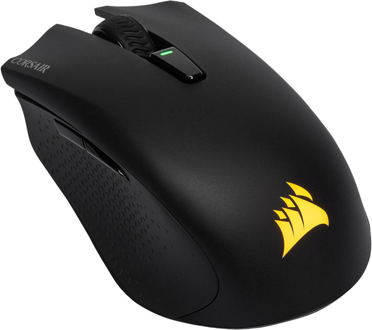 Corsair Harpoon RGB Wireless - Wireless Rechargeable Gaming Mouse with SLIPSTREAM Technology - 10,000 DPI Optical Sensor