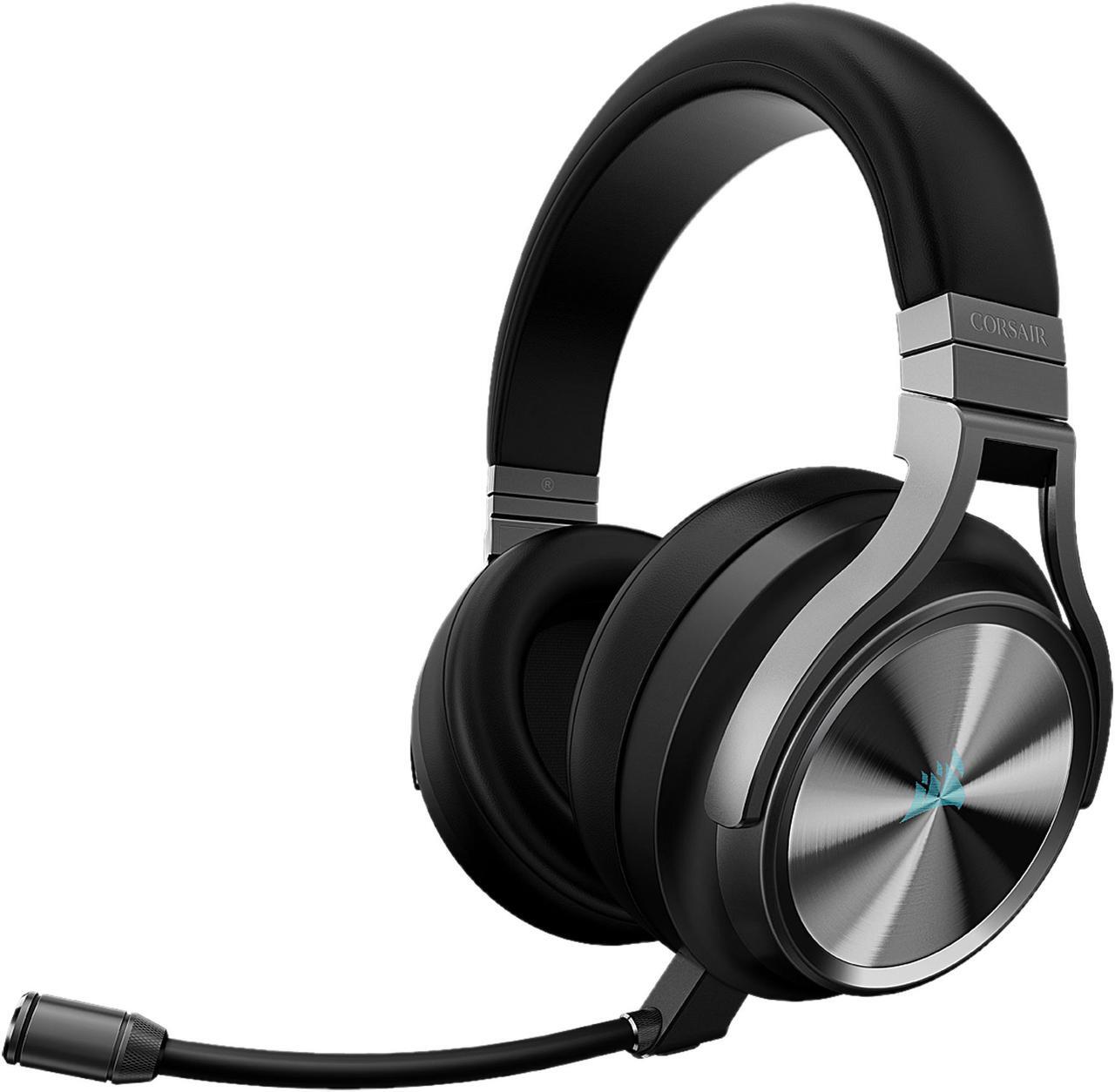 Main image of Corsair Virtuoso RGB Wireless SE Gaming Headset - High-Fidelity 7.1 Surround Sound with Broadcast Quality Microphone - Memory Foam Earcups - 20 Hour Battery Life Works w/ PC, MacOS, PS5 - Gunmetal