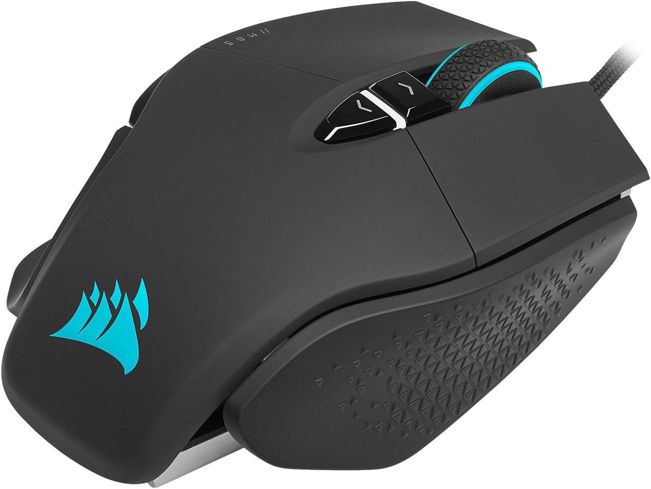Alt view image 3 of 8 - Corsair M65 RGB Ultra Tunable FPS Gaming Mouse Marksman 26,000 DPI Optical Sensor, Optical Switches, AXON Hyper-Processing Technology, Sensor Fusion Control, Tunable Weight System - Black