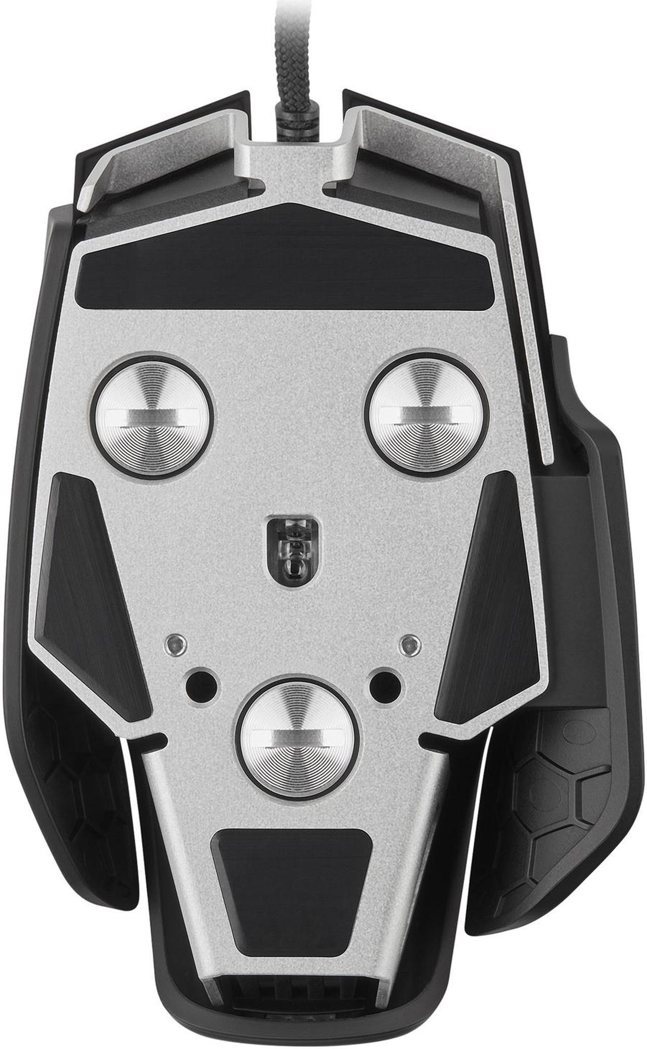 Alt view image 7 of 8 - Corsair M65 RGB Ultra Tunable FPS Gaming Mouse Marksman 26,000 DPI Optical Sensor, Optical Switches, AXON Hyper-Processing Technology, Sensor Fusion Control, Tunable Weight System - Black