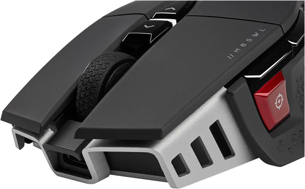 Alt view image 6 of 8 - CORSAIR M65 RGB ULTRA WIRELESS, Tunable FPS Wireless Gaming Mouse