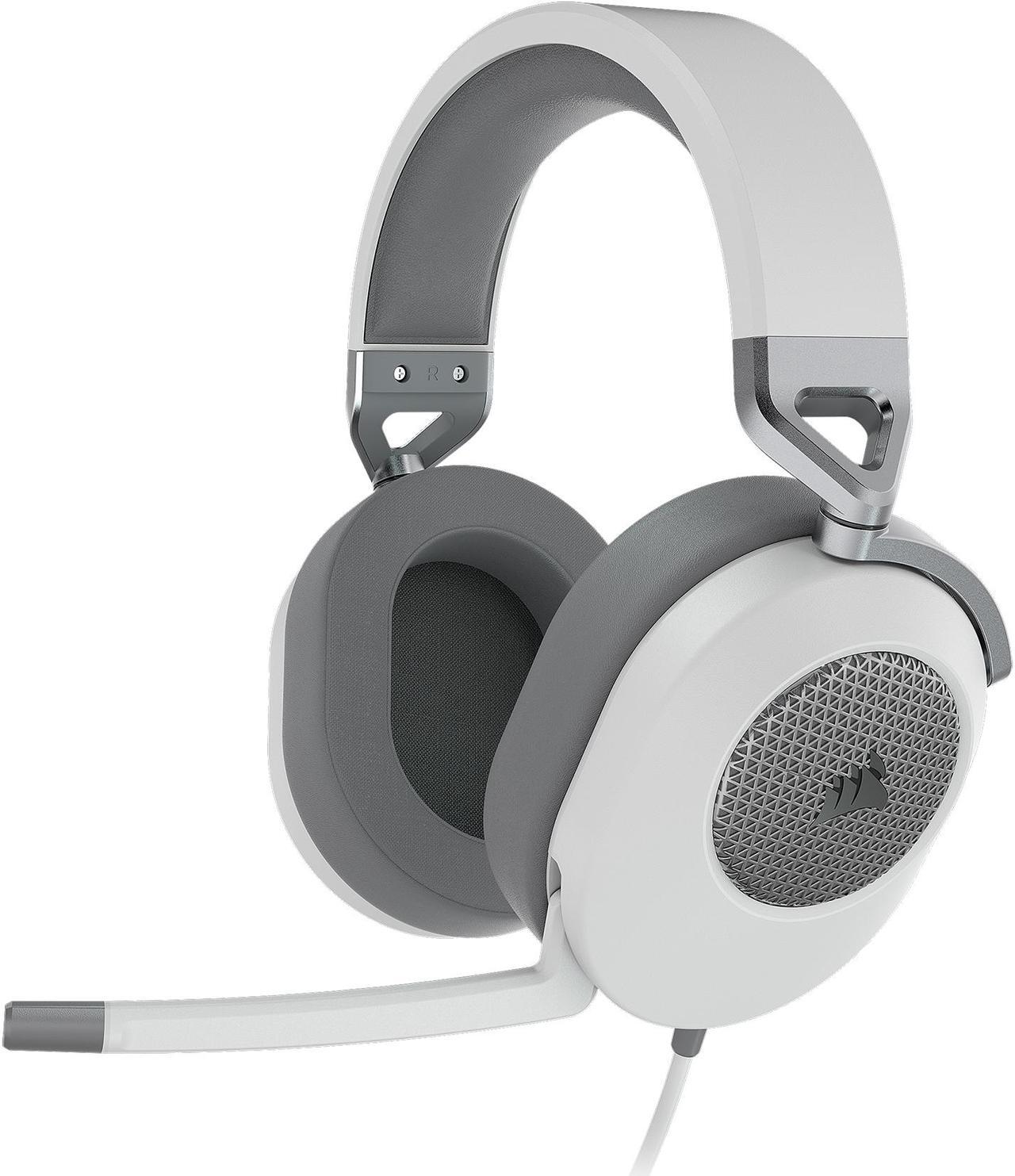 Main image of Corsair HS65 Surround Gaming Headset (Leatherette Memory Foam Ear Pads, Dolby Audio 7.1 Surround Sound On PC And Mac, SonarWorks SoundID Technology, Multi-Platform Compatibility) White