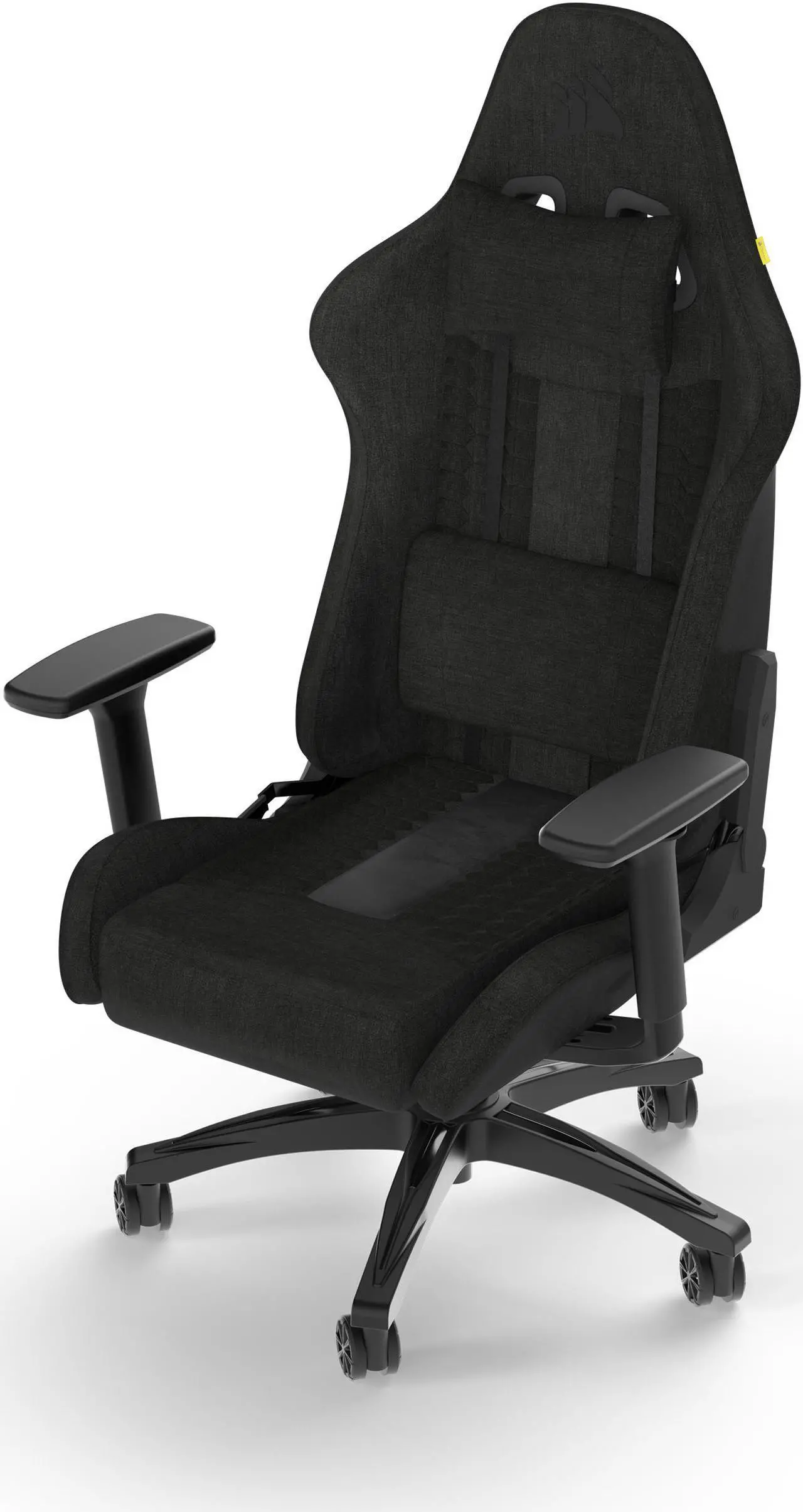 Corsair TC100 Relaxed Gaming Chair – Black Fabric Comfort - Image 10