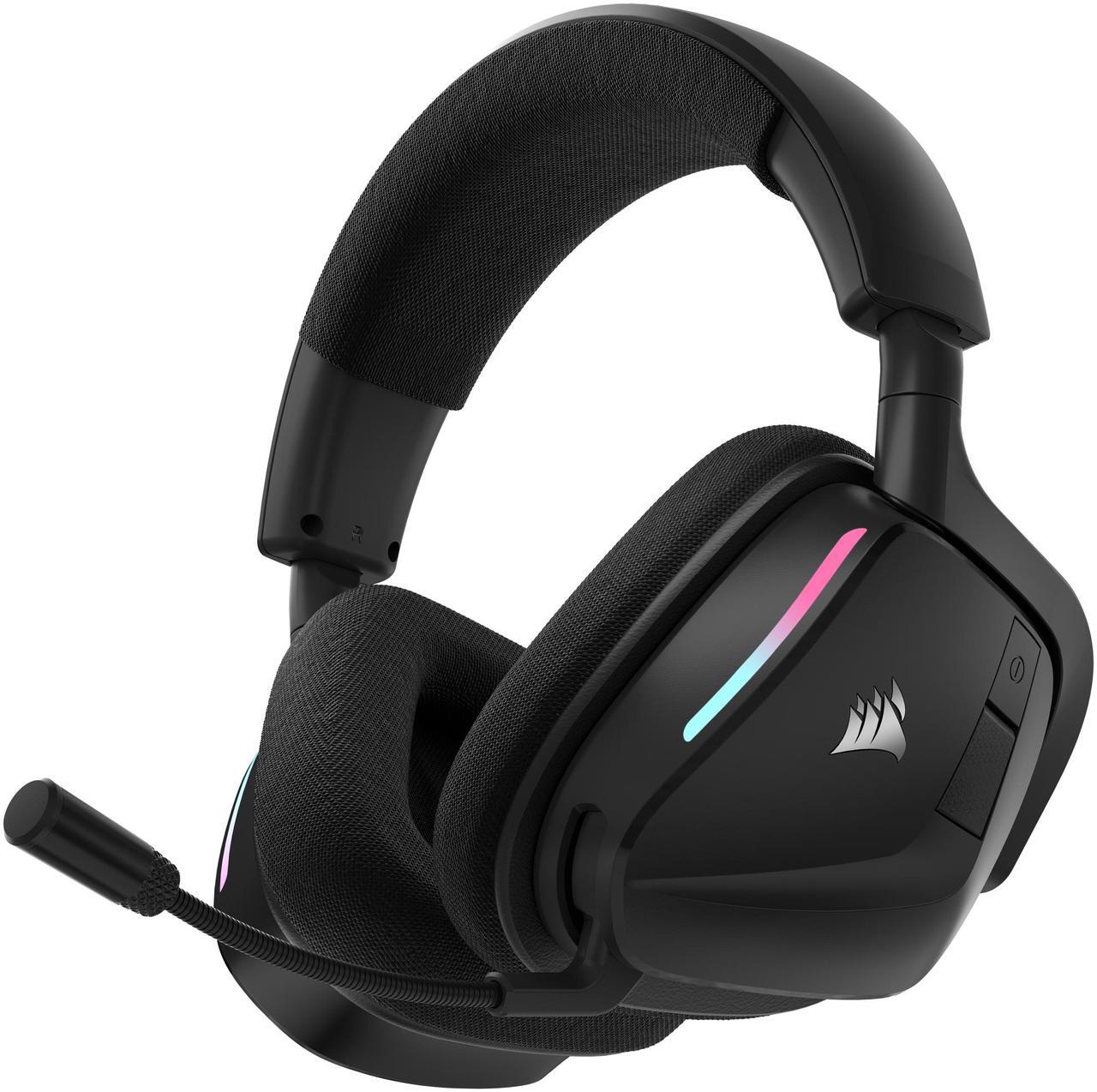 Alt view image 2 of 12 - CORSAIR VOID WIRELESS v2 Gaming Headset, Carbon