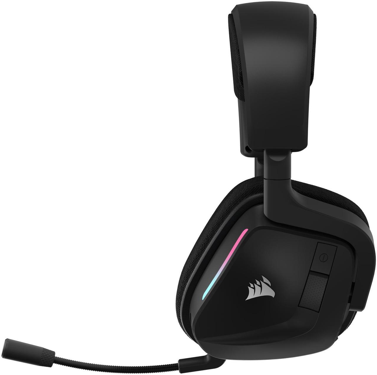 Alt view image 3 of 12 - CORSAIR VOID WIRELESS v2 Gaming Headset, Carbon