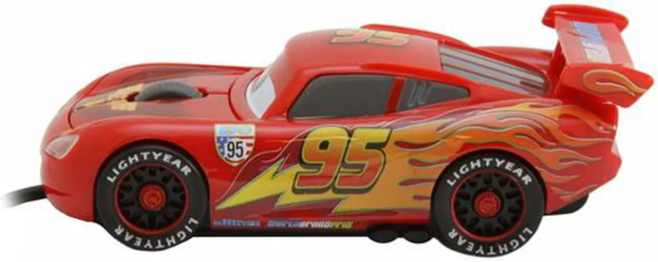 Alt view image 2 of 4 - SAKAR Disney Cars 2 81206 Red 1 x Wheel USB Wired Optical Mouse