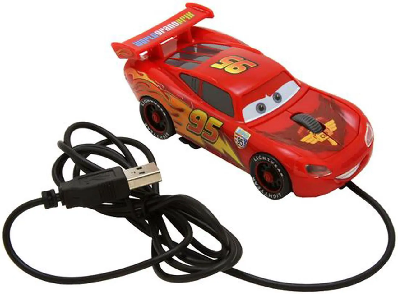 Alt view image 3 of 4 - SAKAR Disney Cars 2 81206 Red 1 x Wheel USB Wired Optical Mouse