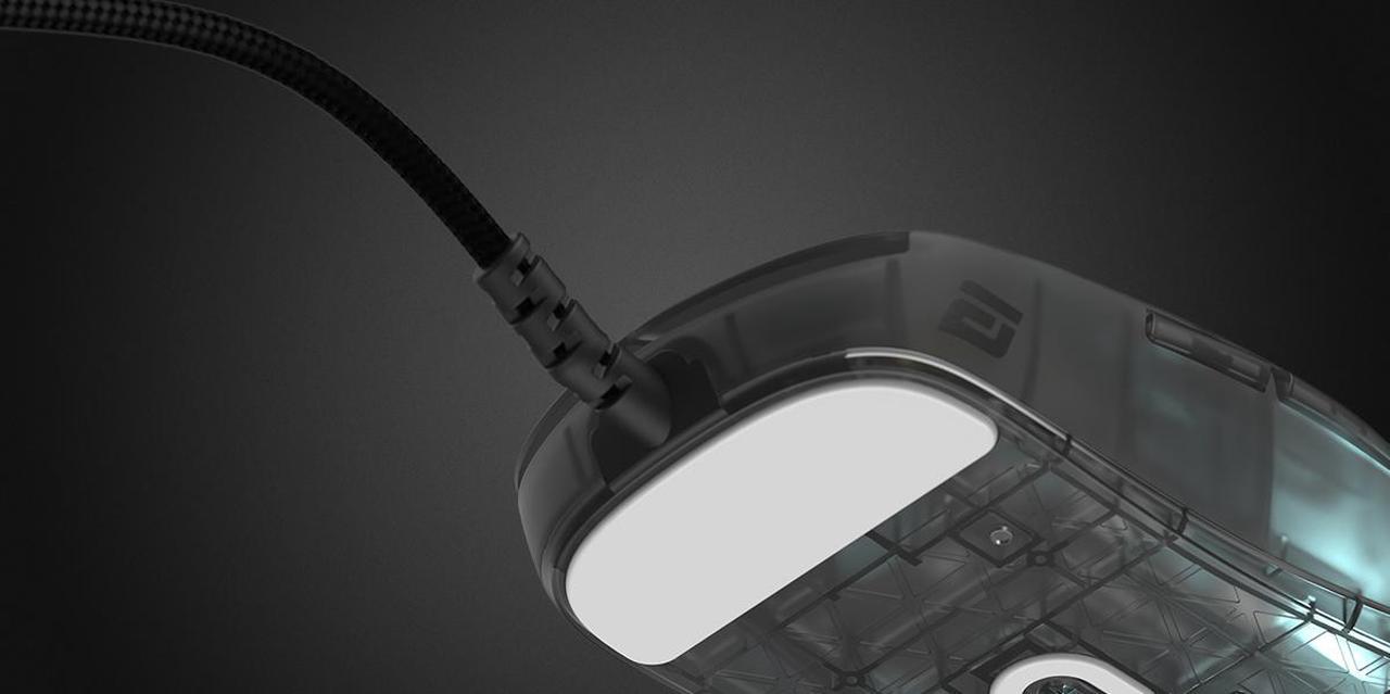 Alt view image 2 of 2 - Endgame Gear OP1 RGB Wired Gaming Mouse Lightweight 51.5g, Swappable Kailh GX Main Button Switches PixArt PAW3395 Optical Sensor 26K DPI 1KHz Polling Rate, Dark Frost