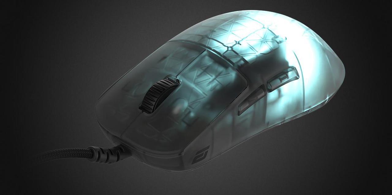Main image of Endgame Gear OP1 RGB Wired Gaming Mouse Lightweight 51.5g, Swappable Kailh GX Main Button Switches PixArt PAW3395 Optical Sensor 26K DPI 1KHz Polling Rate, White Frost
