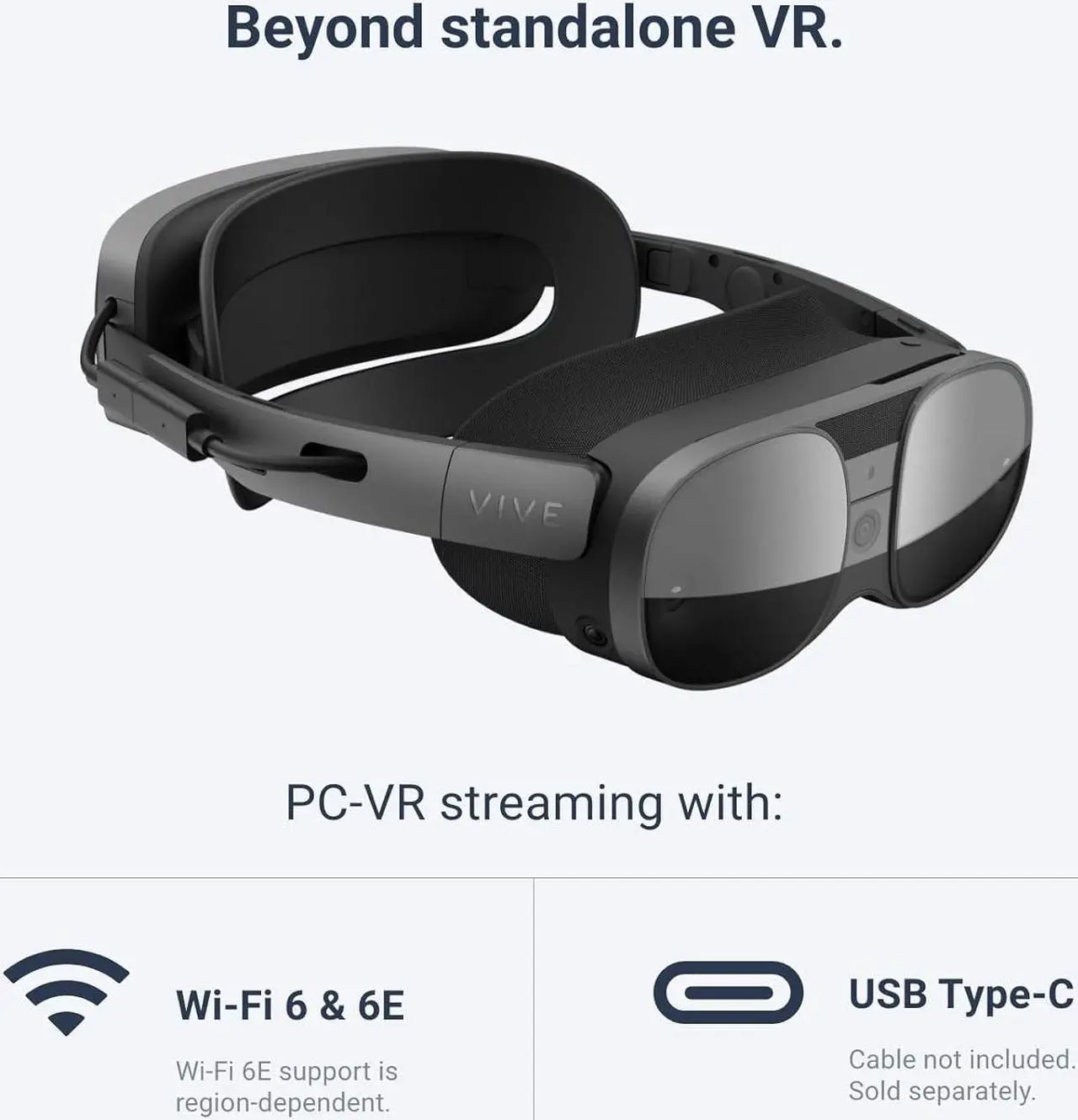 VIVE XR Elite VR Headset with Deluxe Pack - Newegg.com