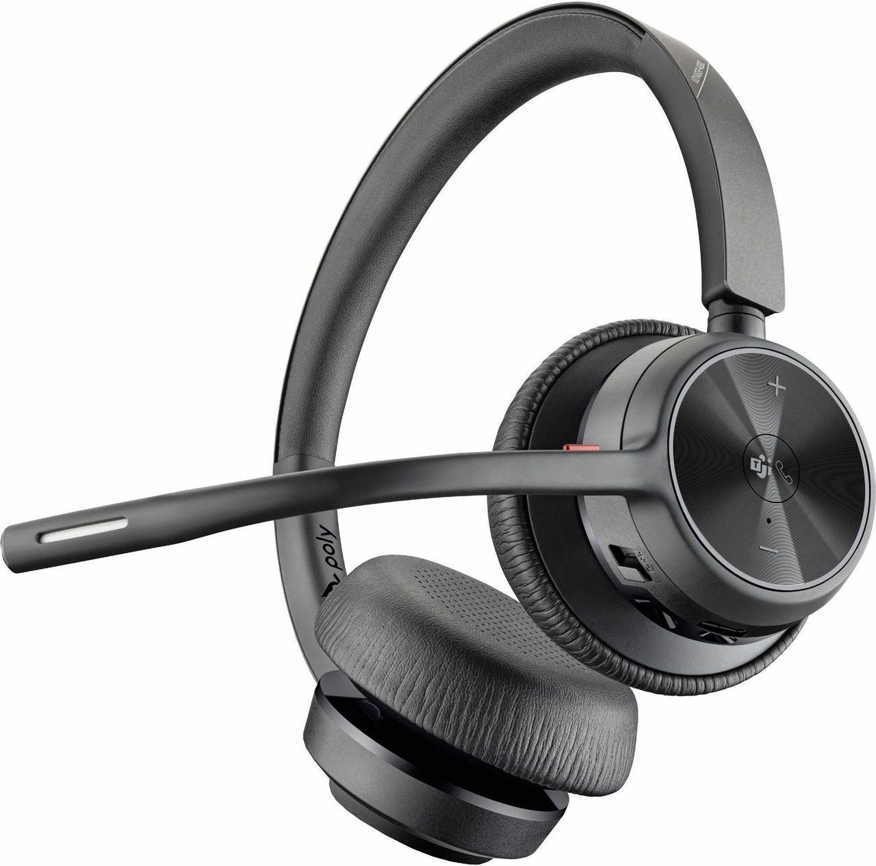 Alt view image 2 of 5 - Poly Voyager 4320-M Headset + USB-A to USB-C Cable + BT700 dongle