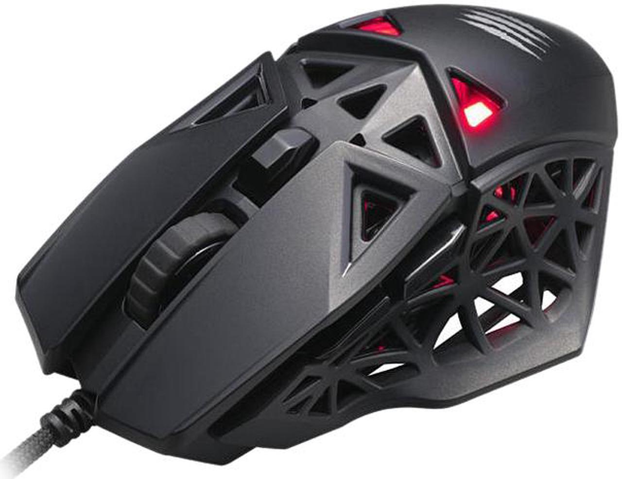 Mad Catz M.O.J.O. M1 MM04DCINBL00 Black 6 Buttons Wired PMW 3360 Lightweight Gaming Mouse