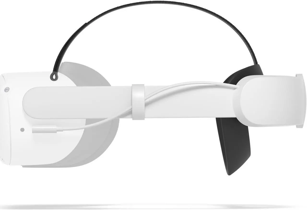 Alt view image 5 of 7 - Oculus Quest 2 Elite Strap With Battery and Carrying Case for Enhanced Comfort and Playtime in VR