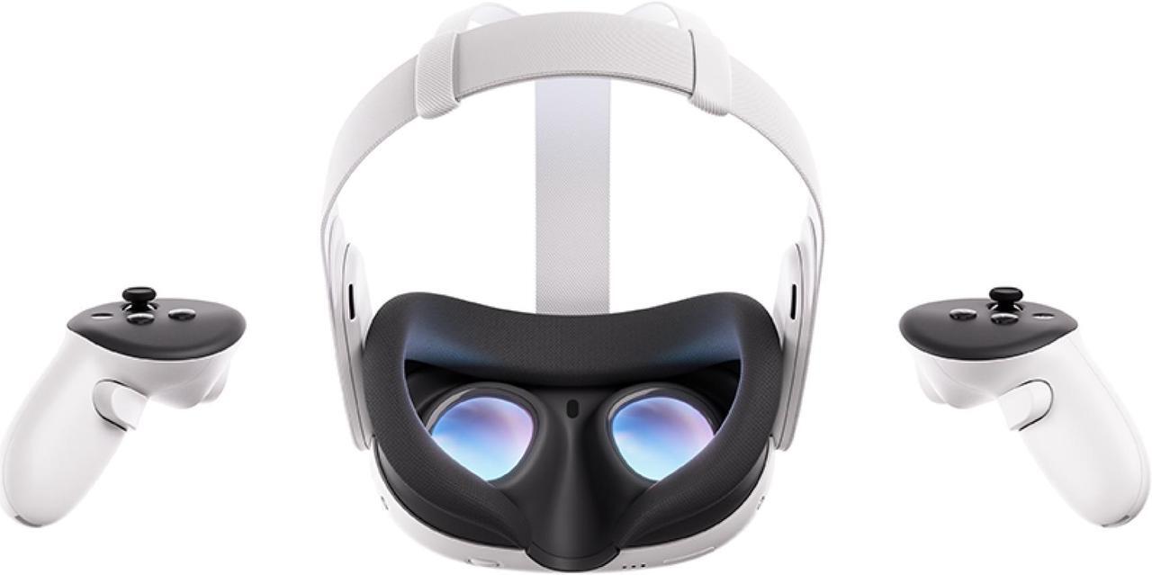 Alt view image 5 of 15 - Meta Quest 3 — Breakthrough Mixed Reality — Powerful Performance — Asgard’s Wrath 2 Bundle - 128GB - White