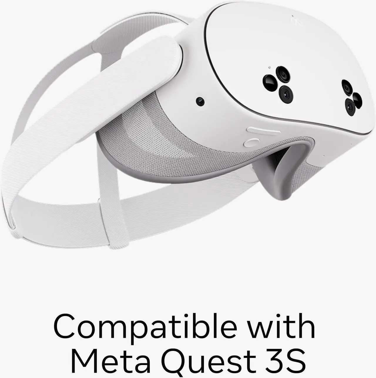 Alt view image 3 of 6 - Meta Quest 3s Breathable Facial Interface — Works with Meta Quest 3S — Increases Comfort — Installs in Seconds