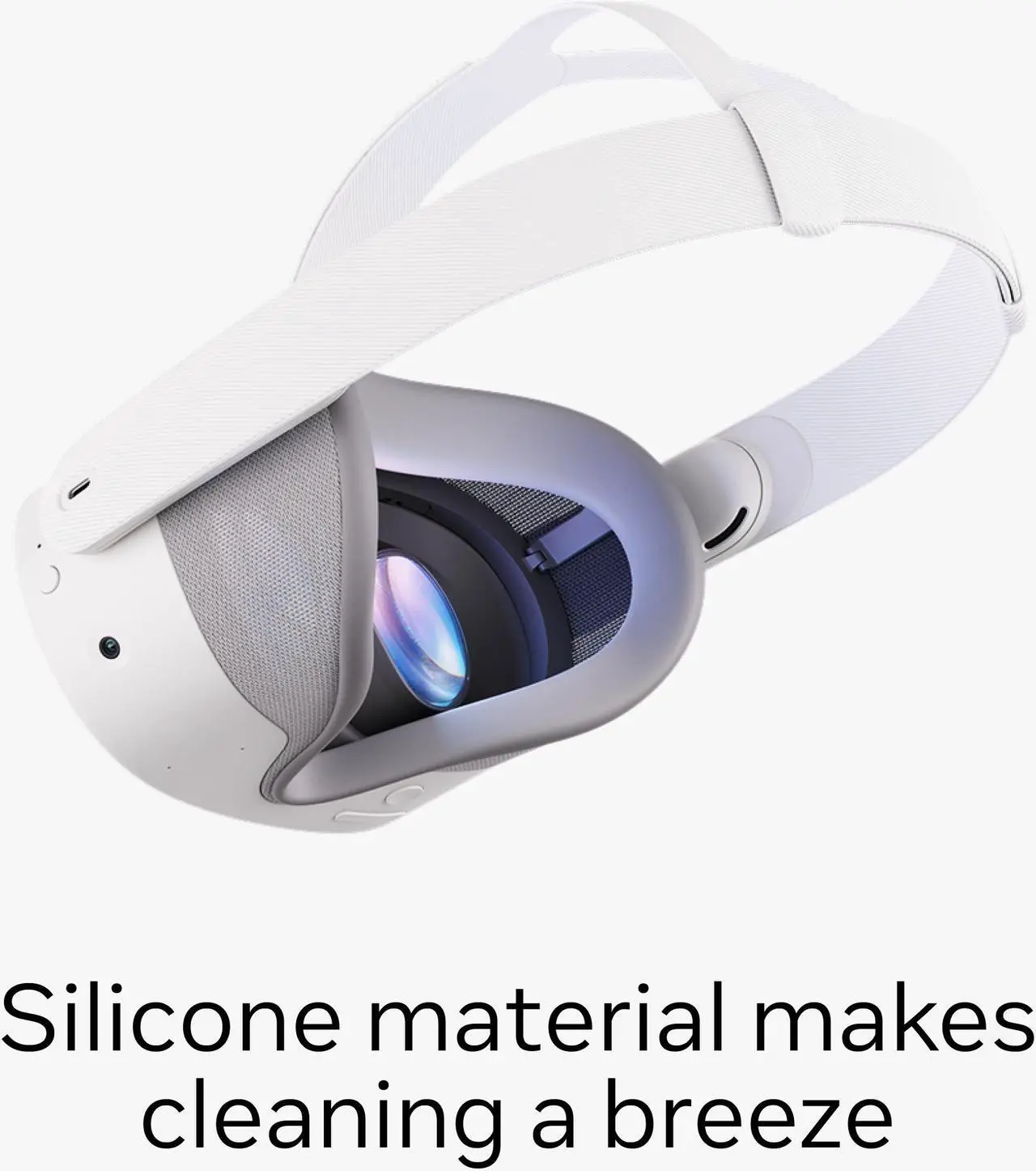 Alt view image 5 of 6 - Meta Quest 3s Breathable Facial Interface — Works with Meta Quest 3S — Increases Comfort — Installs in Seconds