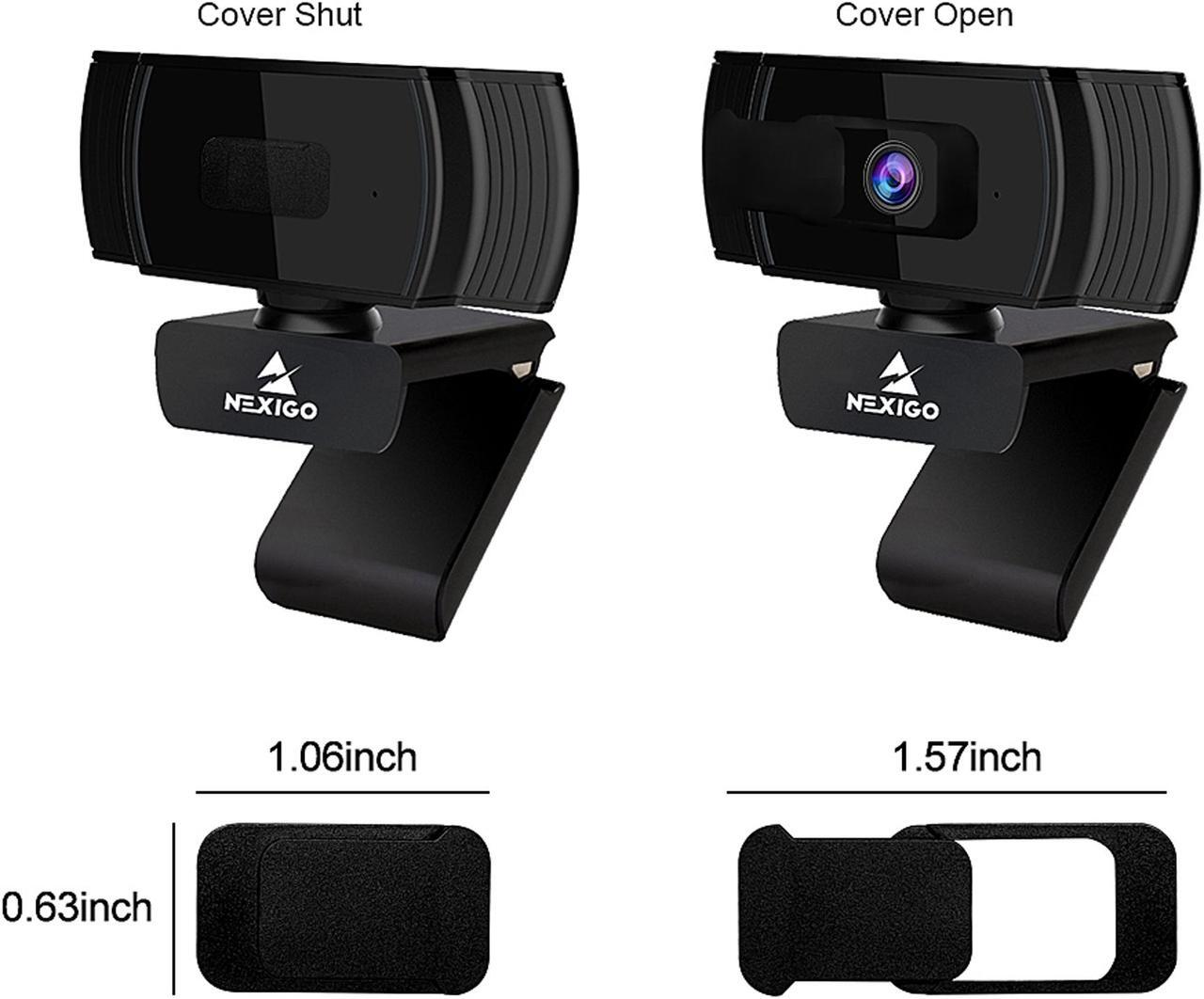 Alt view image 2 of 8 - NexiGo AutoFocus 1080p Webcam with Stereo Microphone, Privacy Cover and Software Control, N930AF FHD USB Web Camera, Compatible with Zoom/Skype/Teams/Webex, PC Mac Desktop