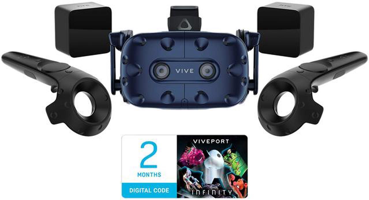 Alt view image 2 of 9 - HTC VIVE Pro Virtual Reality Headset - Kit