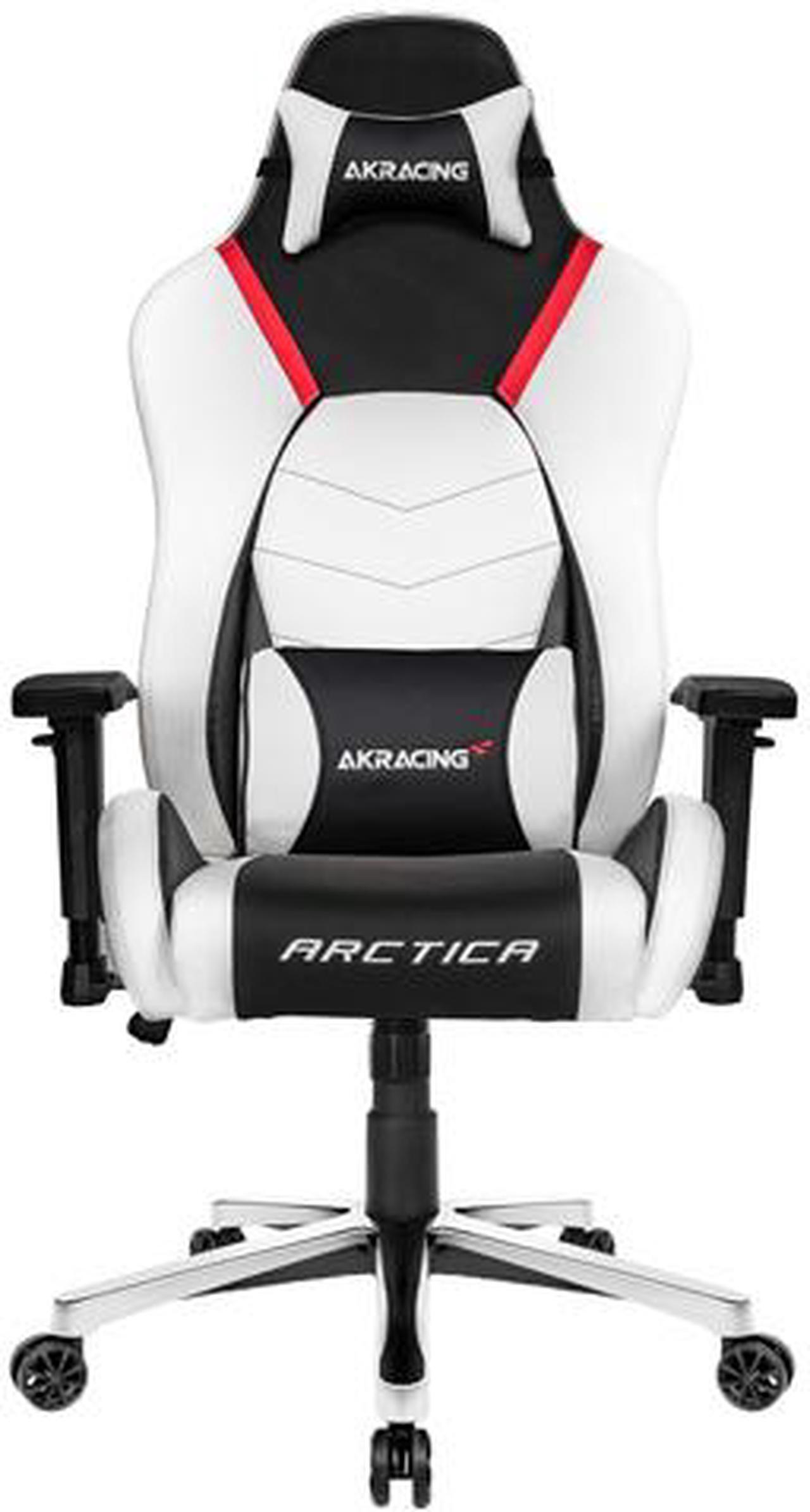 Main image of AKRacing Masters Series Premium Gaming Chair, 4D Adjustable Armrests, 180 Degrees Recline - Arctica (AK-PREMIUM-ARCTICA)