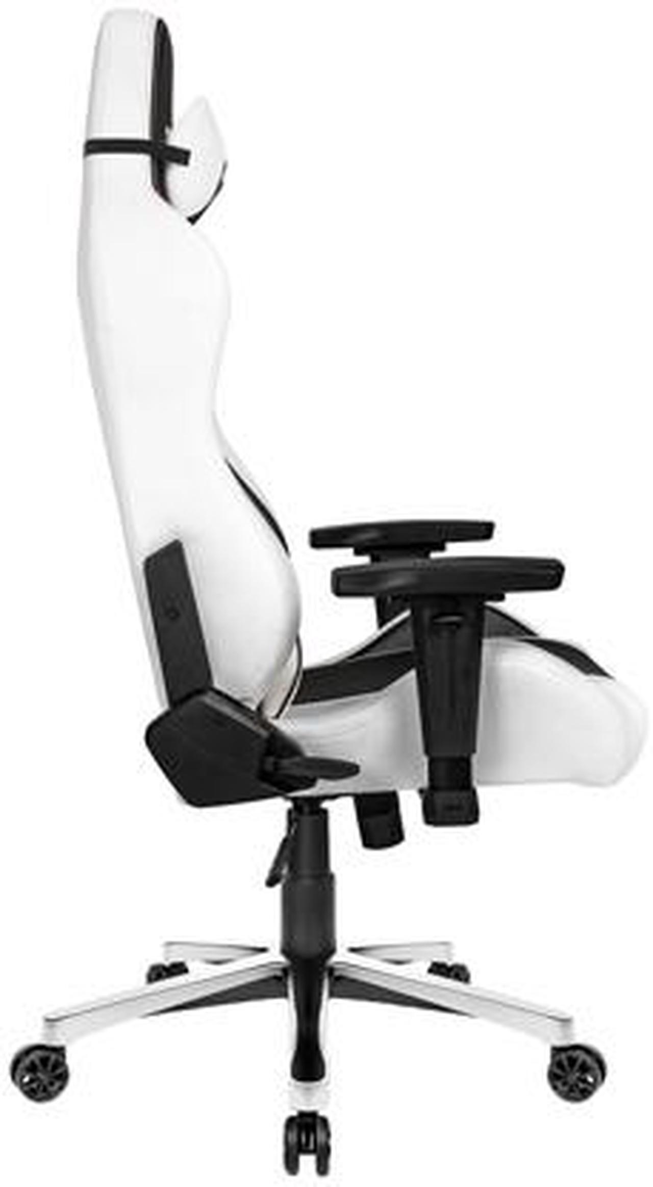 Alt view image 3 of 4 - AKRacing Masters Series Premium Gaming Chair, 4D Adjustable Armrests, 180 Degrees Recline - Arctica (AK-PREMIUM-ARCTICA)