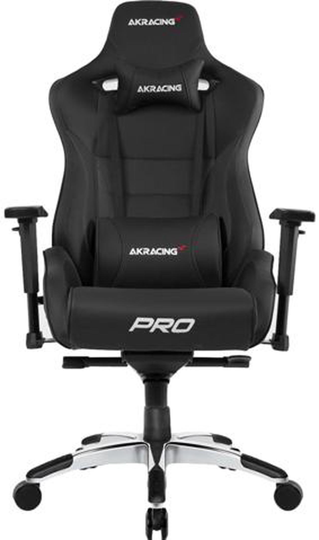 Main image of AKRacing Masters Series Pro Gaming Chair, 4D Adjustable Armrests, 180 Degrees Recline - Black (AK-PRO-BK)