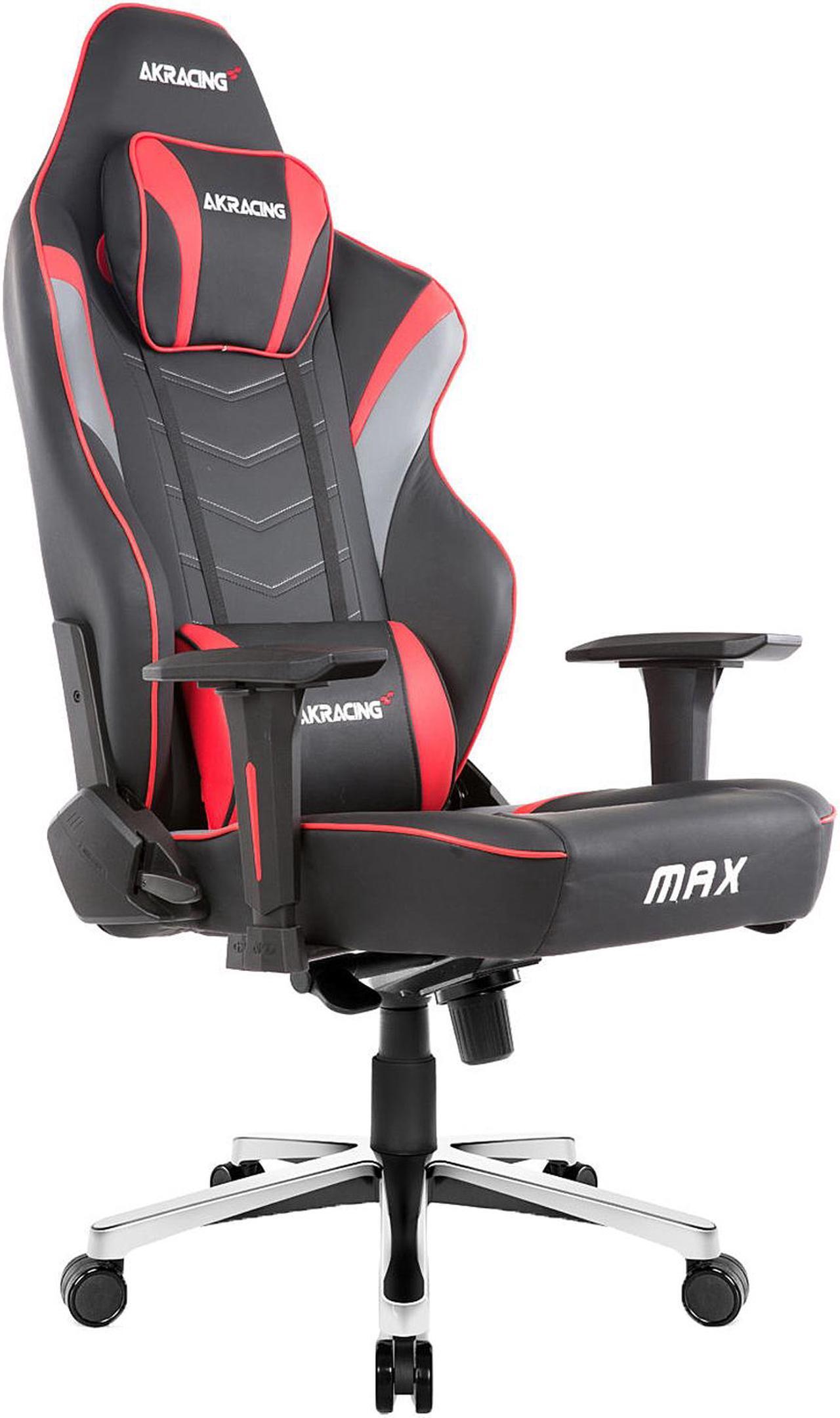 Alt view image 3 of 8 - AKRACING AK-MAX-BK/RD Max Gaming Chair