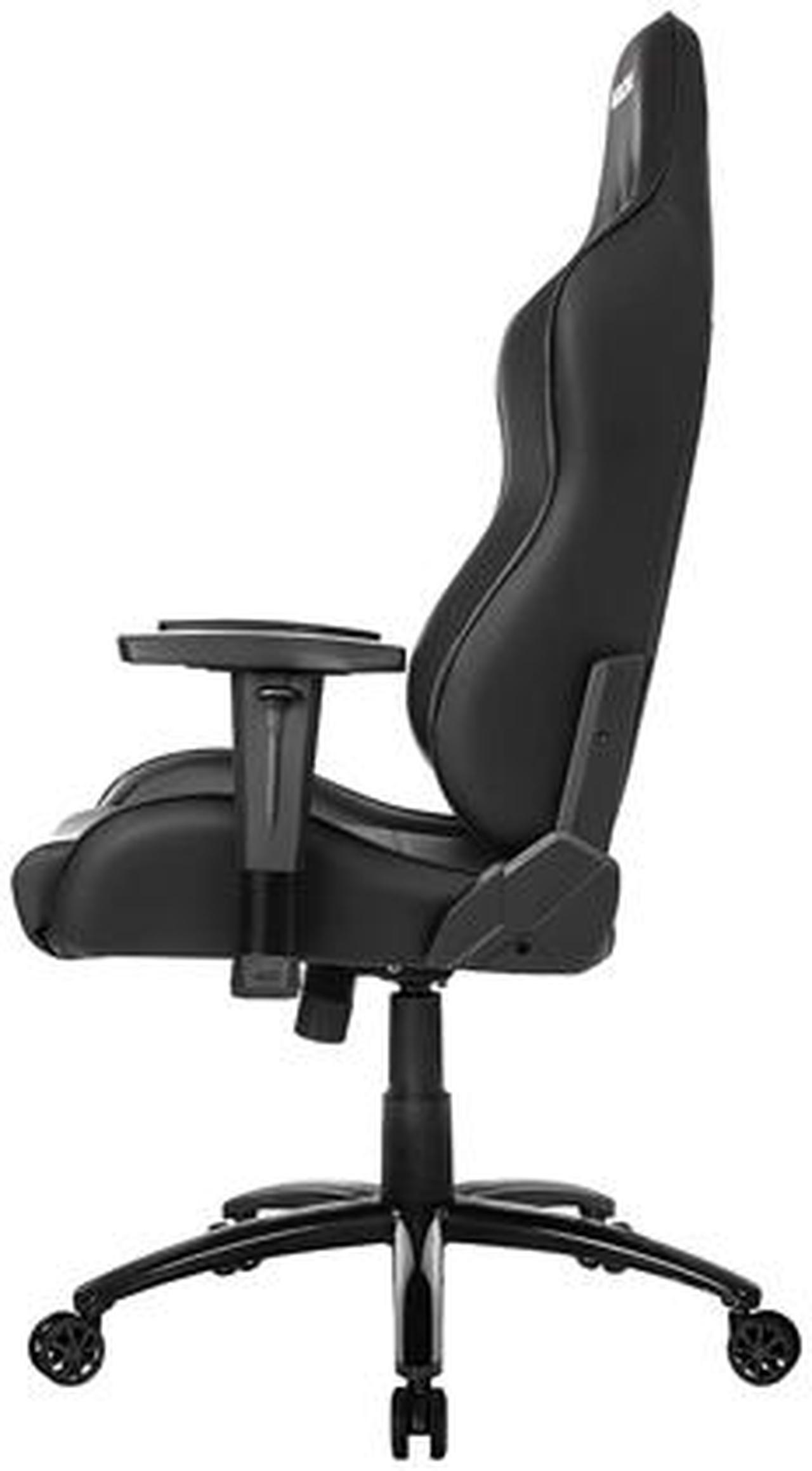 Alt view image 4 of 9 - AKRACING AK-NITRO-CB-ST Nitro Gaming Chair Carbon Black Stylish Design Enhanced Ergonomics