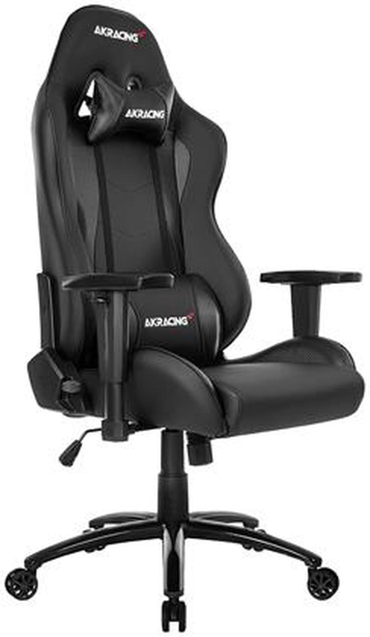Alt view image 3 of 9 - AKRACING AK-NITRO-CB-ST Nitro Gaming Chair Carbon Black Stylish Design Enhanced Ergonomics