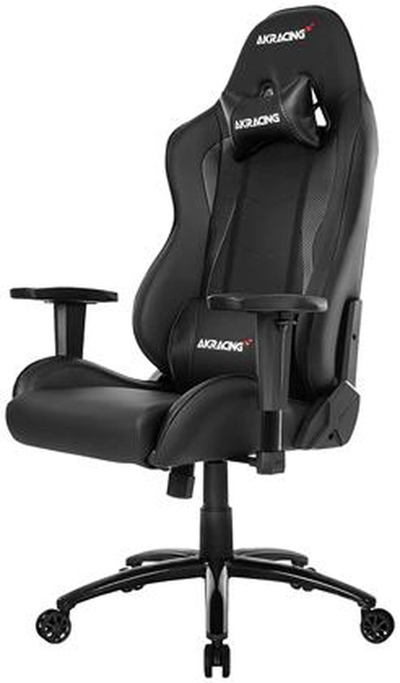 Alt view image 2 of 9 - AKRACING AK-NITRO-CB-ST Nitro Gaming Chair Carbon Black Stylish Design Enhanced Ergonomics