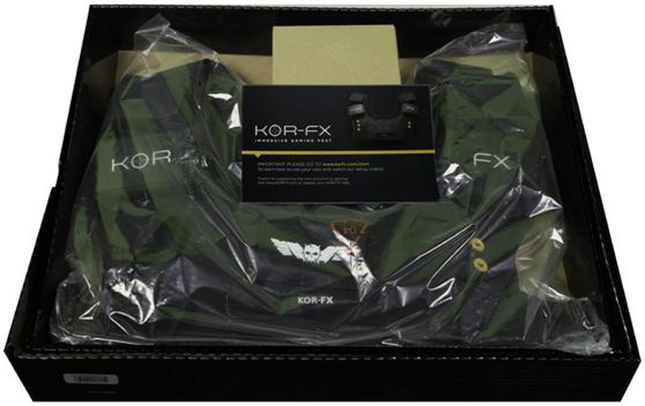 Alt view image 6 of 8 - KOR-FX Gaming Vest & Optical Adapter for (PS4, Xbox One, PC Sound Card)
